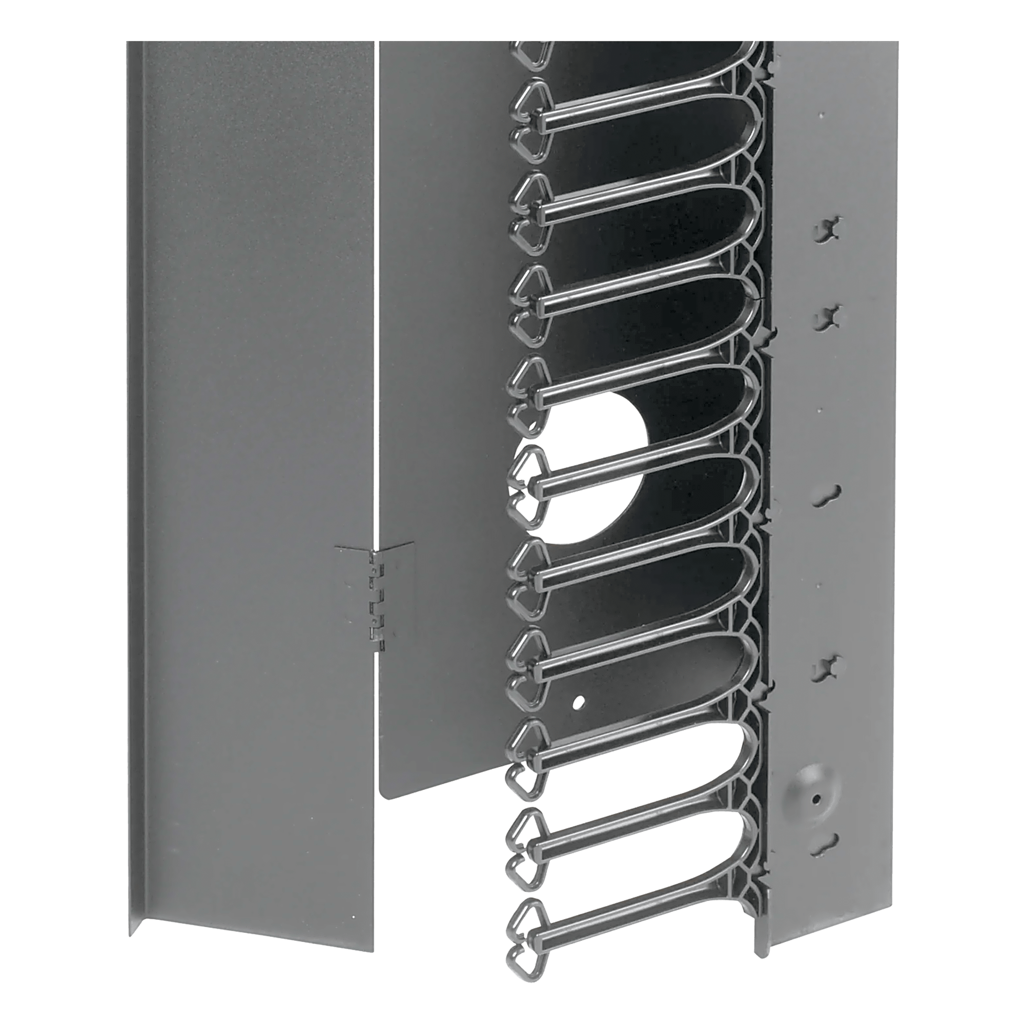 Gabinete Rack / 42 UR / 2000x800x1200 mm / 2500 lb / Acero / Puertas Perforadas / Gestión de Cables