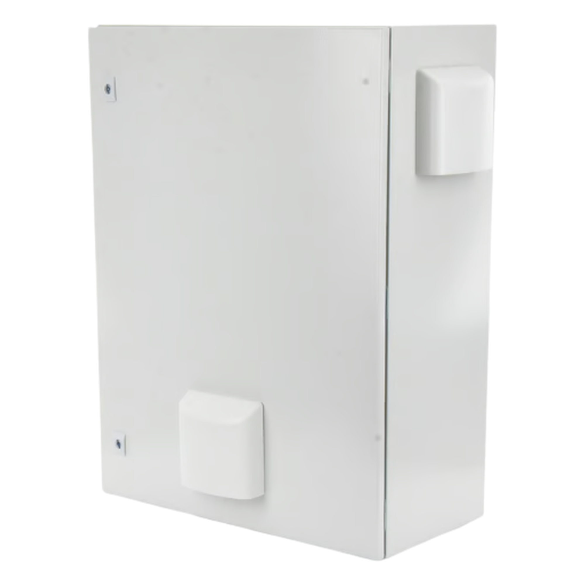 Gabinete de Acero para Exterior / IP55 / IK10 / 600 x 800 x 300 mm (23.6 x 31.5 x 11.8 in) / Ventilación con Filtro / Placa Trasera Galvanizada