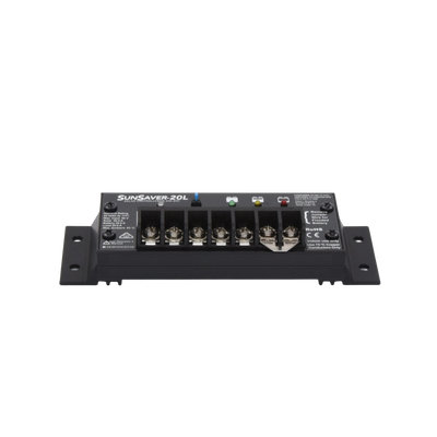 Controlador de Carga Solar SunSaver PWM 20 A / 24 VCC / Encapsulado Epóxico / Clase 1 Div 2 / Compensación de Temperatura
