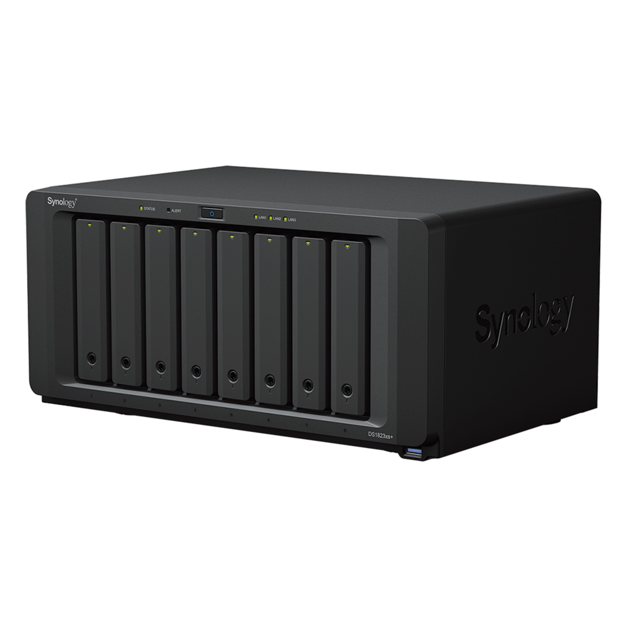 Servidor NAS / 8 Bahías / 144 TB Bruto / Expansión 324 TB / 10GbE / RAID F1,0,1,5,6,10 / Caché SSD NVMe