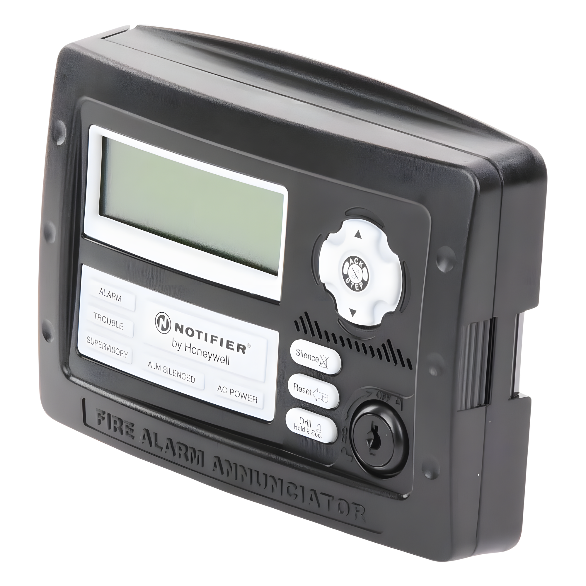 Anunciador Serial LCD / 80 Caracteres / ANN-Bus / 1800 m (5905.5 ft) / 18 a 28 VDC / Controles con Llave