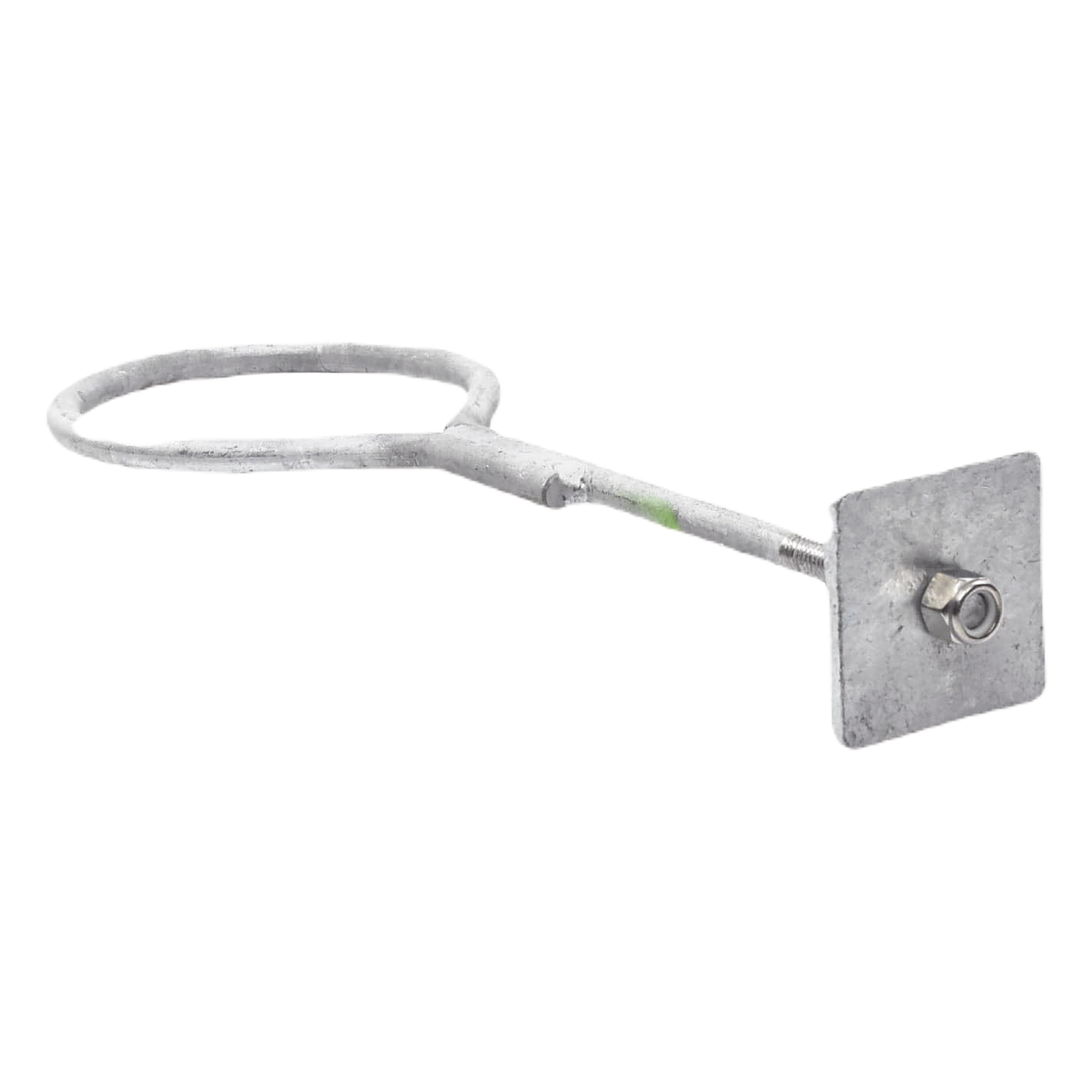 Ancla con Aro / Varilla 1/2" / 40 cm (15.7 in) / Galvanizado por Inmersión / Pared o Losa