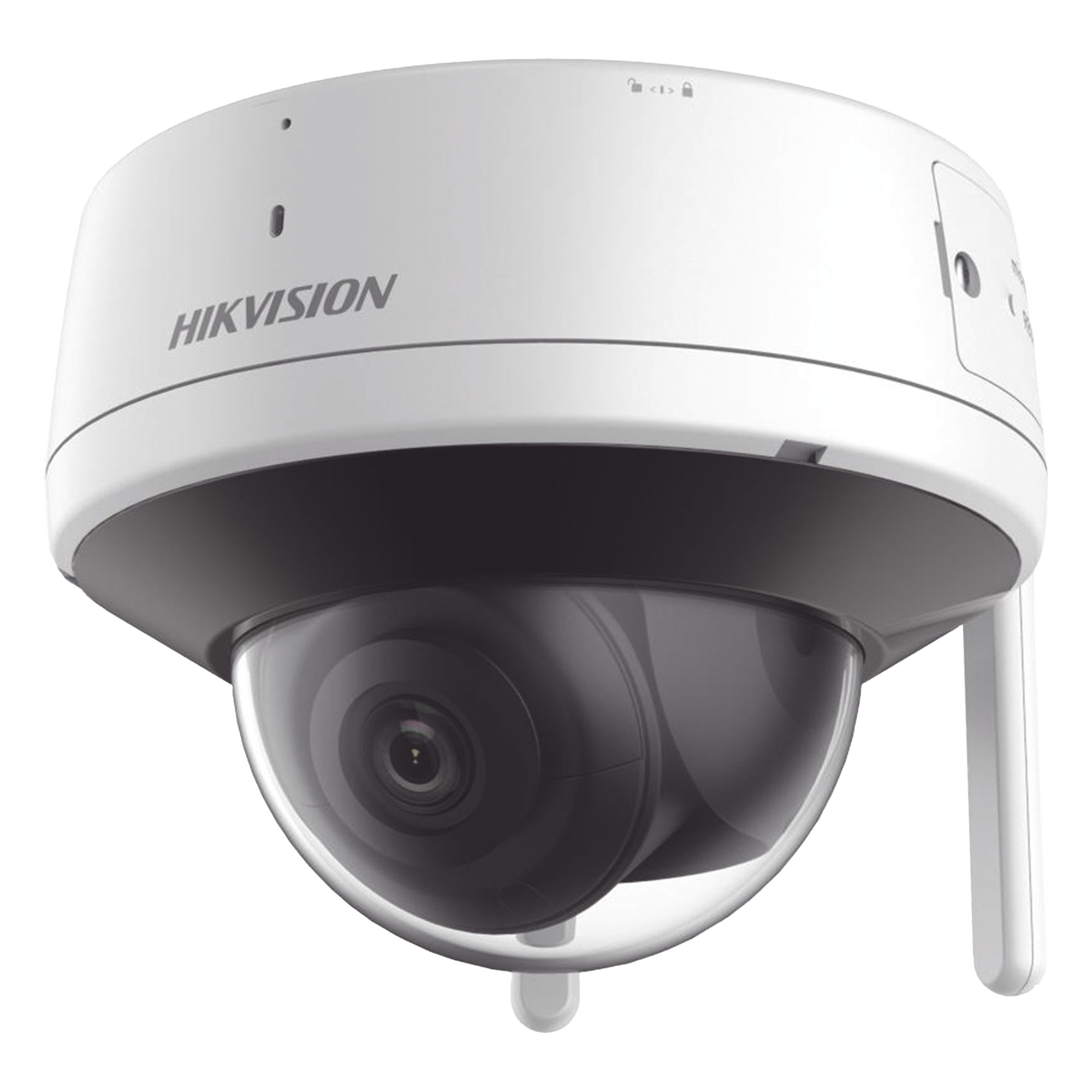 Domo IP / 4 Megapixel / Lente 2.8 mm / IR 30 m (98.4 ft) / Wi-Fi / IP66 / AcuSense Lite / Micrófono y Bocina / H.265+ — HIKVISION · SKU DS-2CV2141G2-IDW(W)