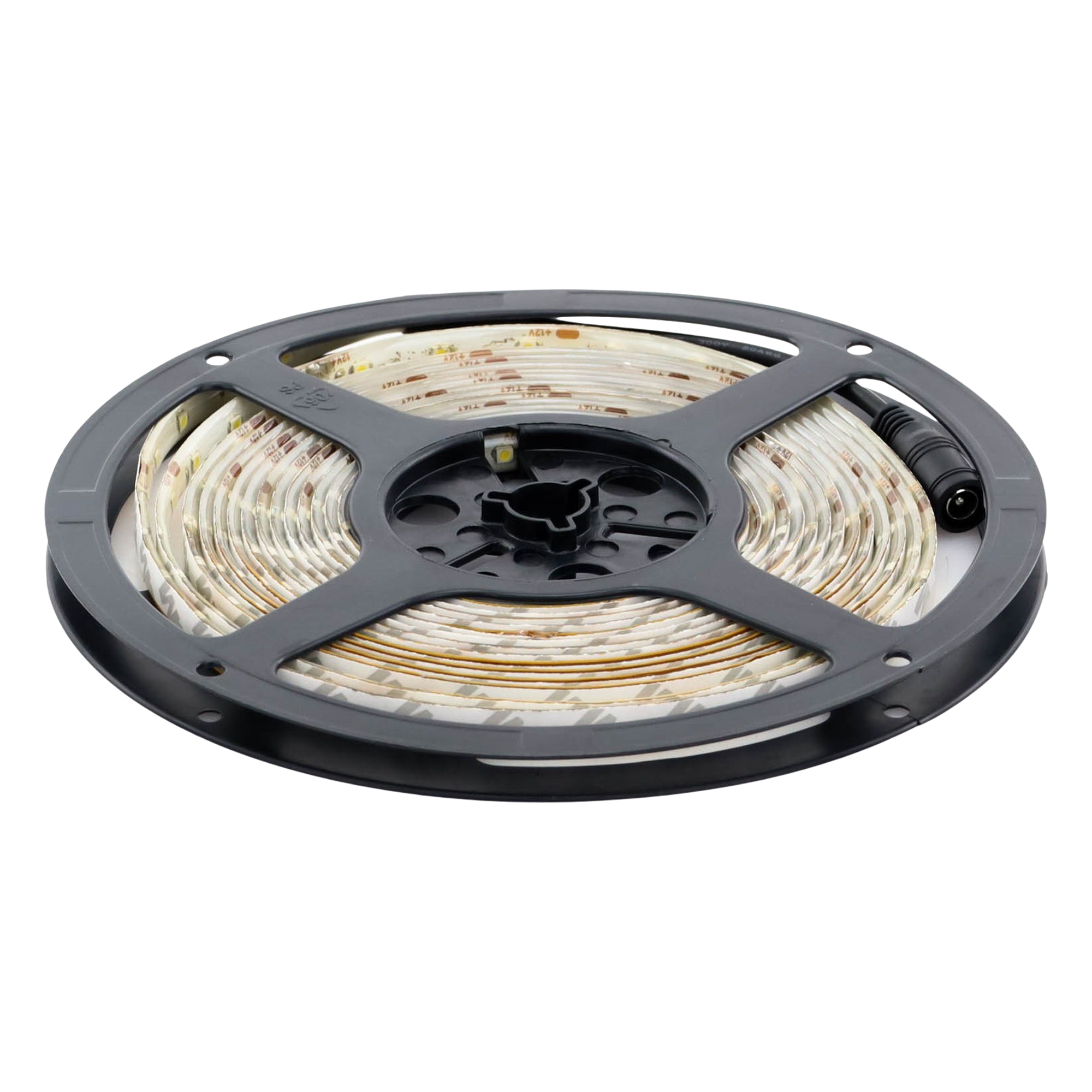 Tira LED / 5 m (16.4 ft) / 12 V CD / 15 W / 420 lm / IP65 / Cálido — JWJ · SKU JLTL-3528-IP65-C