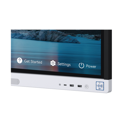 HUAWEI IdeaHub B3, Pantalla interactiva para Colaboración Inteligente, 86", 4K UHD, Harmony, Wi-Fi 6, Seguimiento de Voz, BYOM, Administración desde la Nube Gratis, blanco Jade