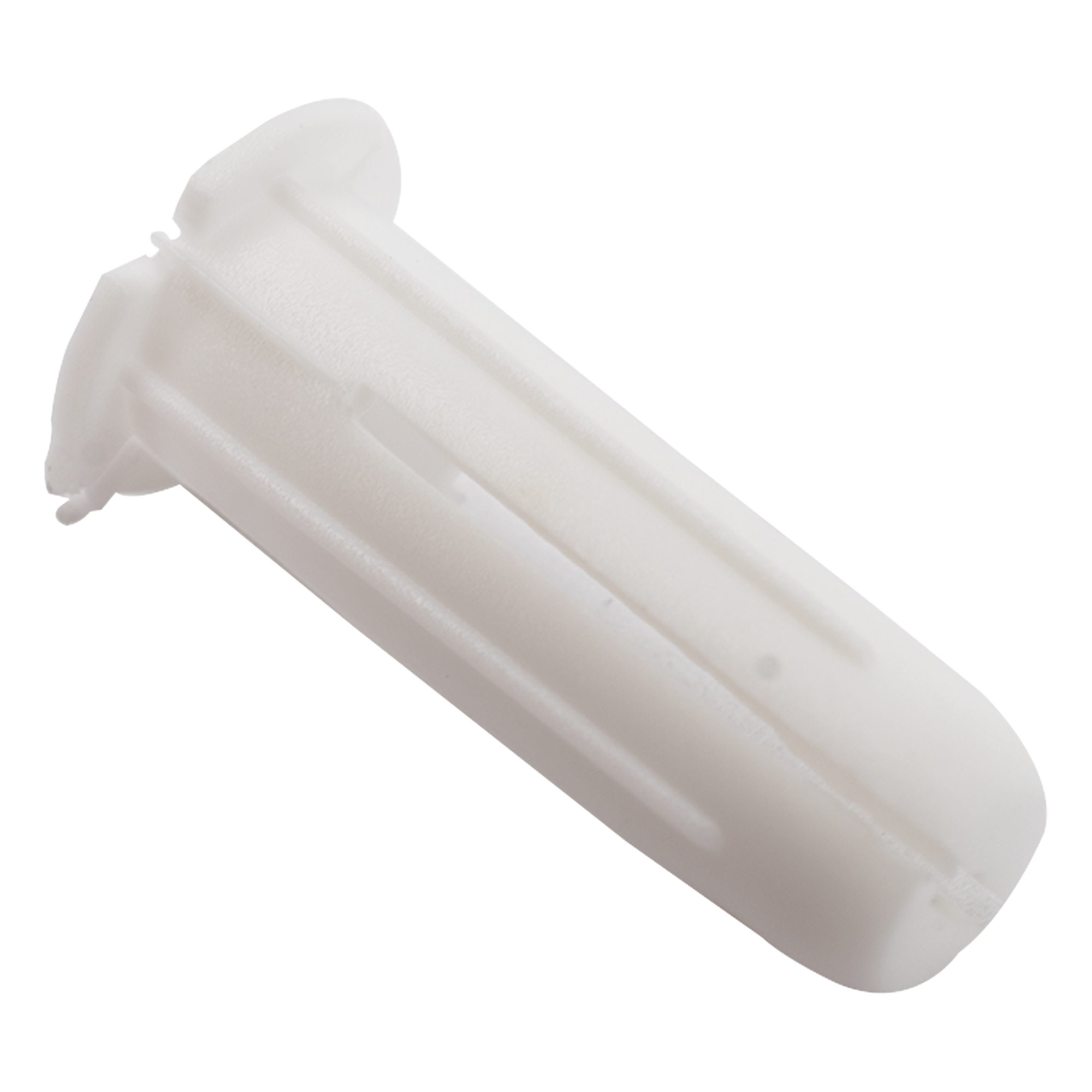 Paquete de 20 taquetes blancos  3/4" y 20 tornillos 8mm x 3/4" (1101-05002)