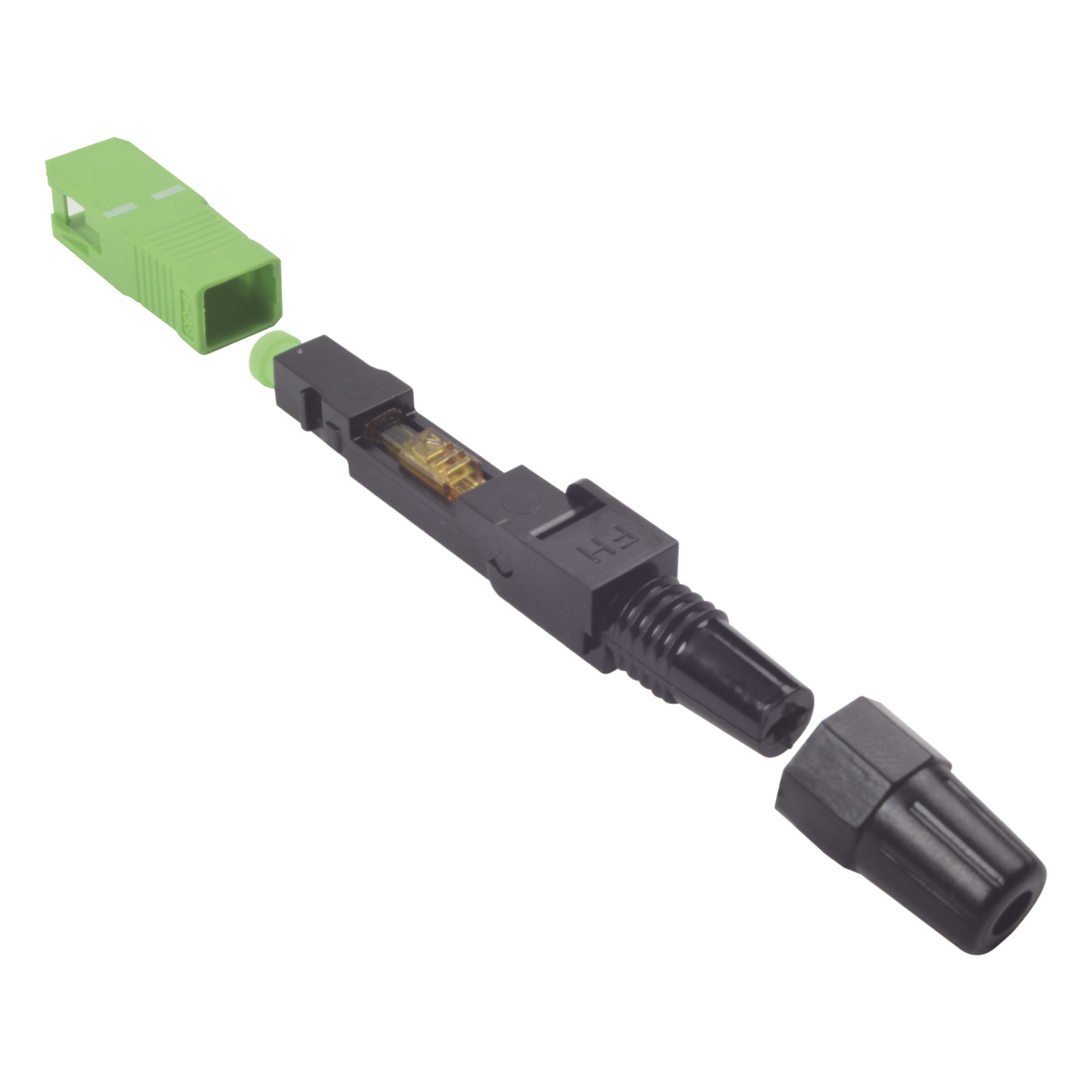 Conector Rápido de Campo / SC/APC / Monomodo / Pre-Pulido / Re-Terminable / FTTx / -40 a 70°C