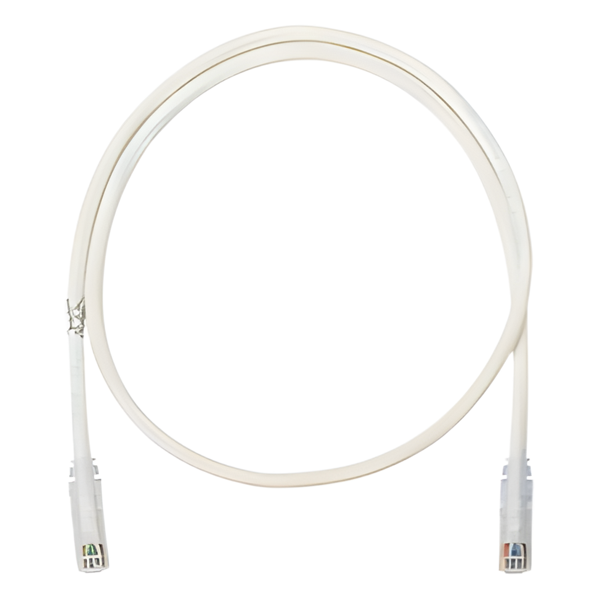 Cable de Parcheo UTP / Cat 6 / Clase E / 3 m (9.84 pies) / 24 AWG / T568B / Blanco Mate — PANDUIT · SKU NK6PC10Y