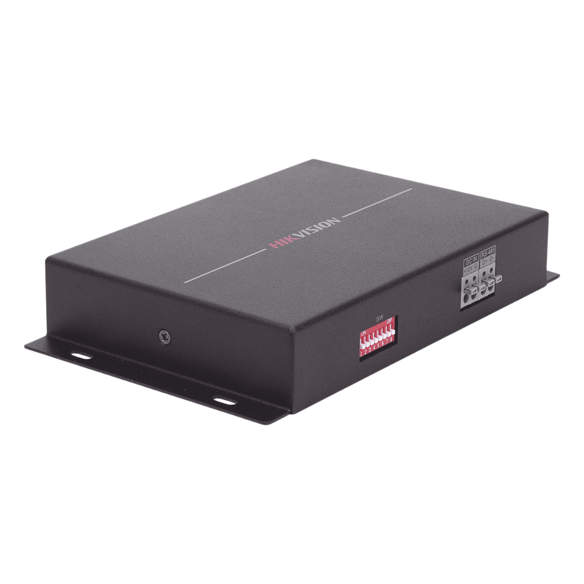 Módulo de Relevadores / 4 Canales / 220 VCA 10 A / Comunicación RS-485 / 12 VCC / -10°C a 55°C — HIKVISION · SKU DS-PM-RSO4-H