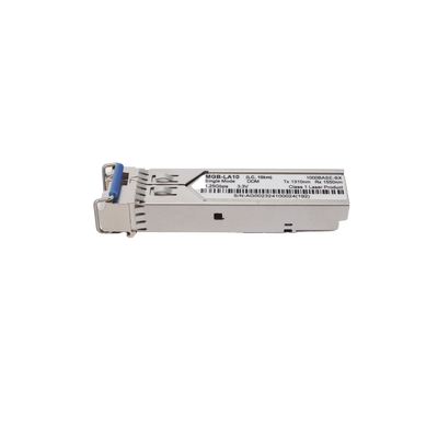 Transceptor WDM Mini-Gbic SFP 1G LC TX:1310nm RX:1550 Para Fibra Mono Modo 10 Km, Requiere MGB-LB10