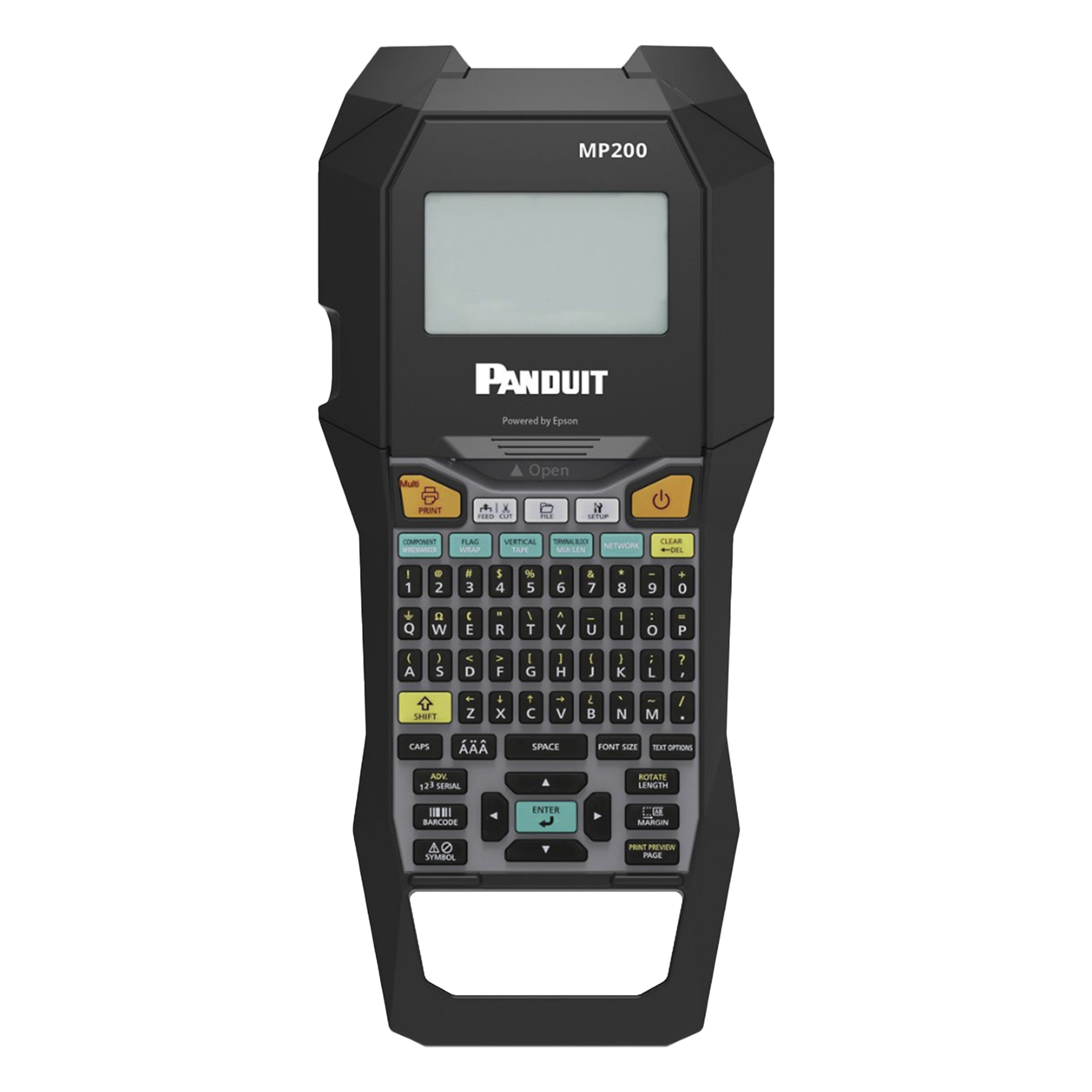 Impresora Etiquetadora Industrial / 180 dpi / 1.2 pulg./seg. / 1.0 pulg. (25.4 mm) Ancho Máximo / USB — PANDUIT · SKU MP200