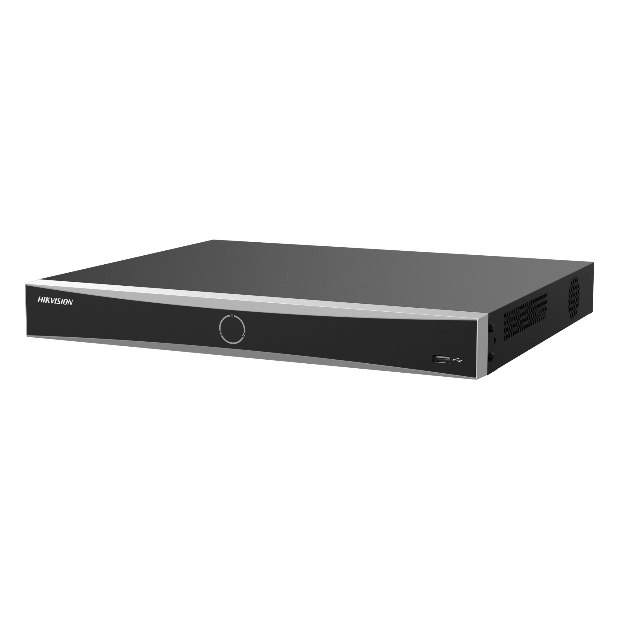 NVR IP / 16 Canales / 16 Puertos PoE+ / 12 Megapixel (4K) / Reconocimiento Facial 50,000 Rostros / 2 Bahías HDD 16 TB / HDMI 4K / Alarmas I/O — HIKVISION · SKU DS-7616NXI-K2/16P/VPRO
