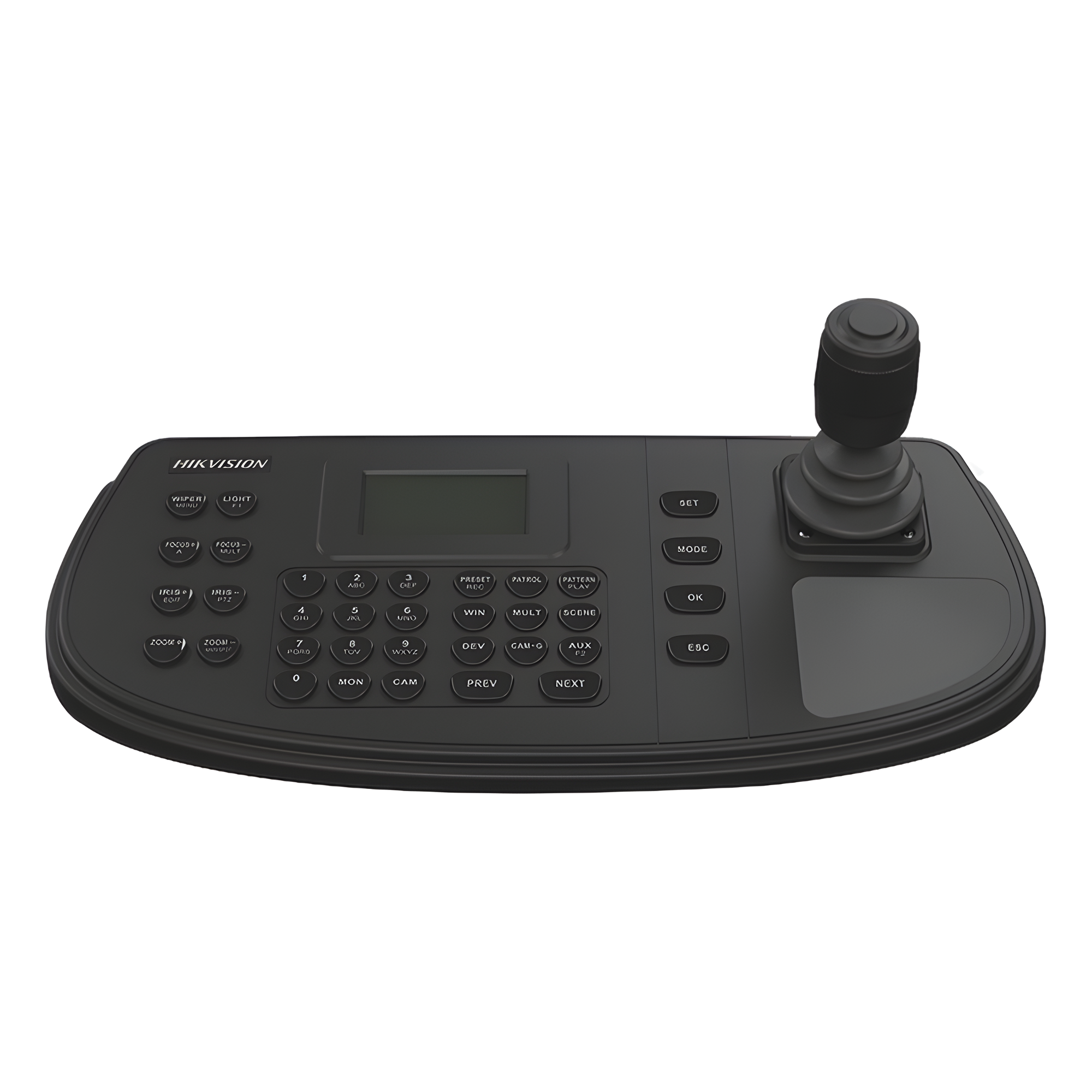 Controlador IP para DVR/NVR/PTZ / RS-485 Half Duplex 1200 m (3937 ft) / 4 Ejes / 128 x 64 Píxeles / 16 Usuarios / 1200-19200 Baudios — HIKVISION · SKU DS-1200KI(B)
