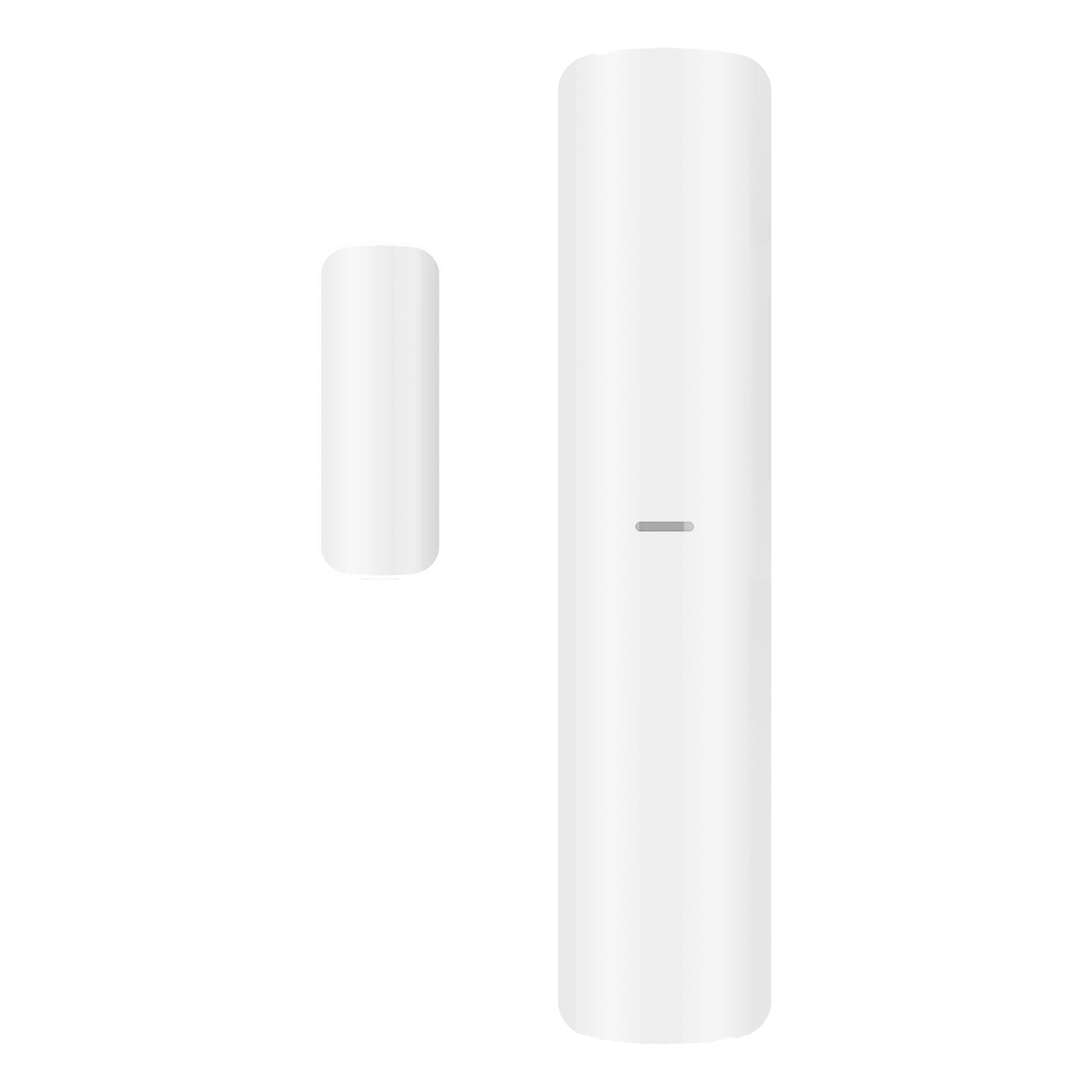 HIKVISION AX PRO / Contacto Magnético Inalámbrico 3 en 1 / 2 Zonas Cableadas / 433 MHz / Montaje en Metal · SKU DS-PDMC-EG2-WB(B)