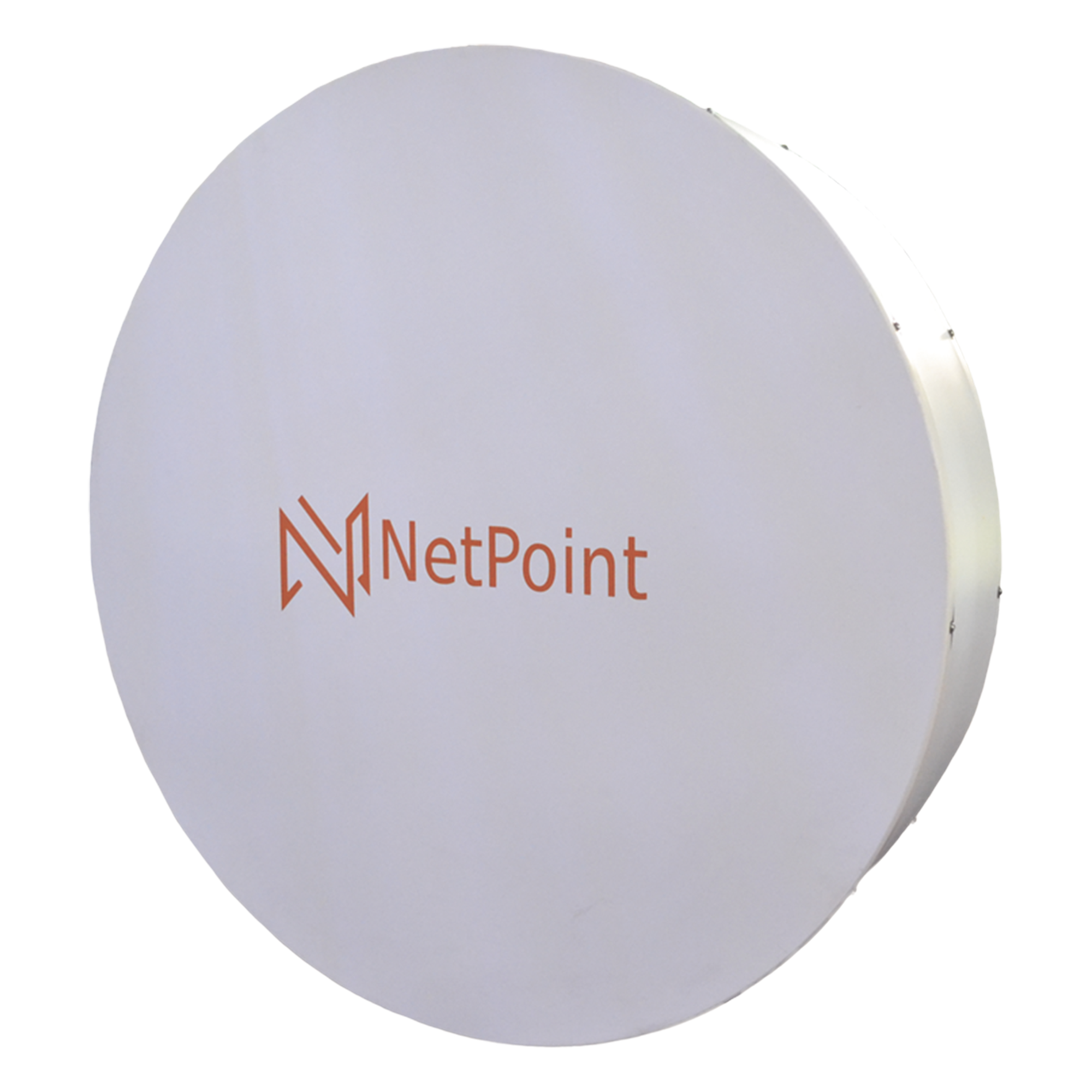 Antena Parabólica Direccional / 4.9-6.4 GHz / Ganancia 34 dBi / Twist-on / Ajuste Azimut ±60° / Resistencia Viento 120 km/h — NetPoint · SKU NP-PRO-S34