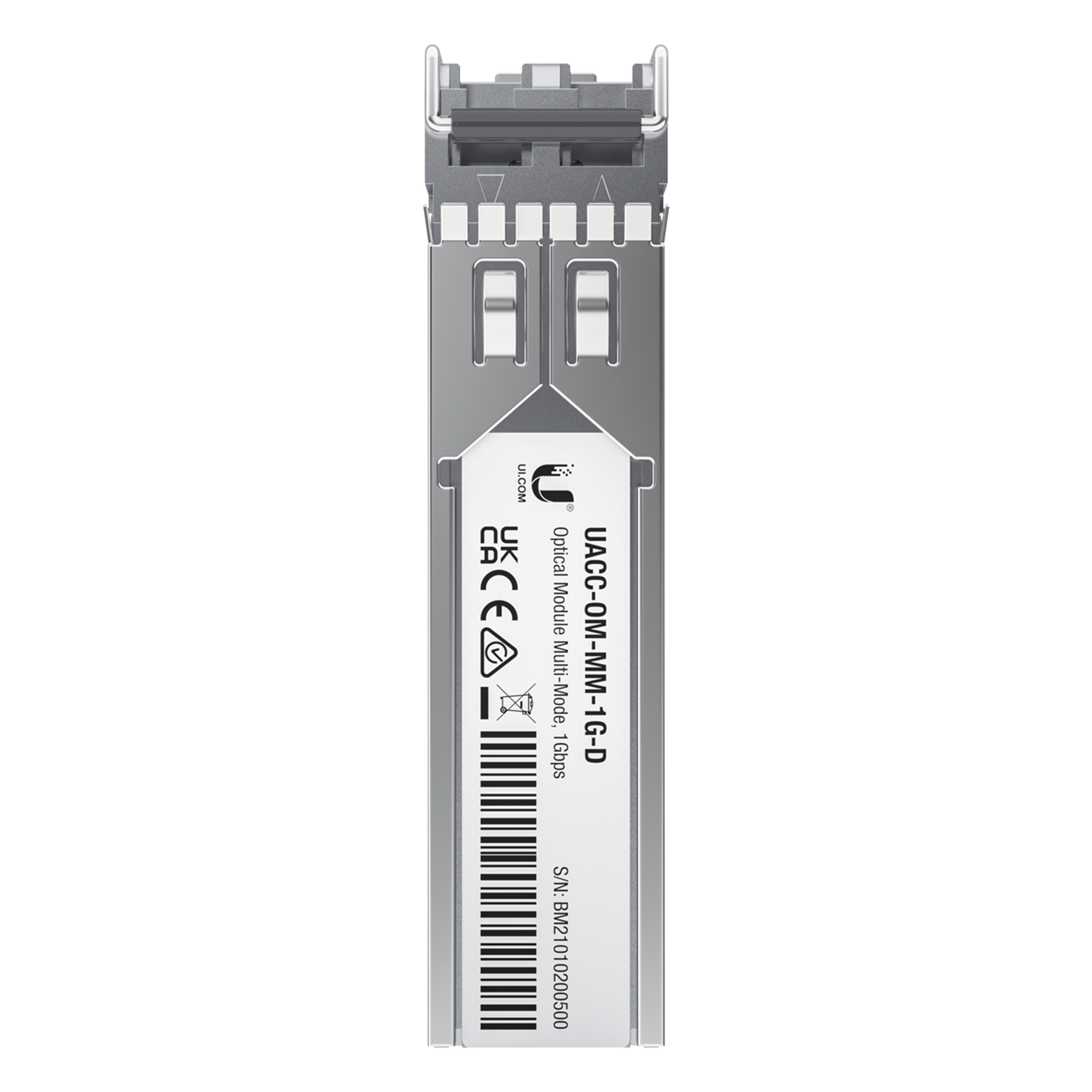 Transceptor SFP / 1 Gbps / Multimodo / 850 nm / LC Dual / 550 m (1804.5 ft) / Paquete 2 Piezas — UBIQUITI · SKU UACC-OM-MM-1G-D-2