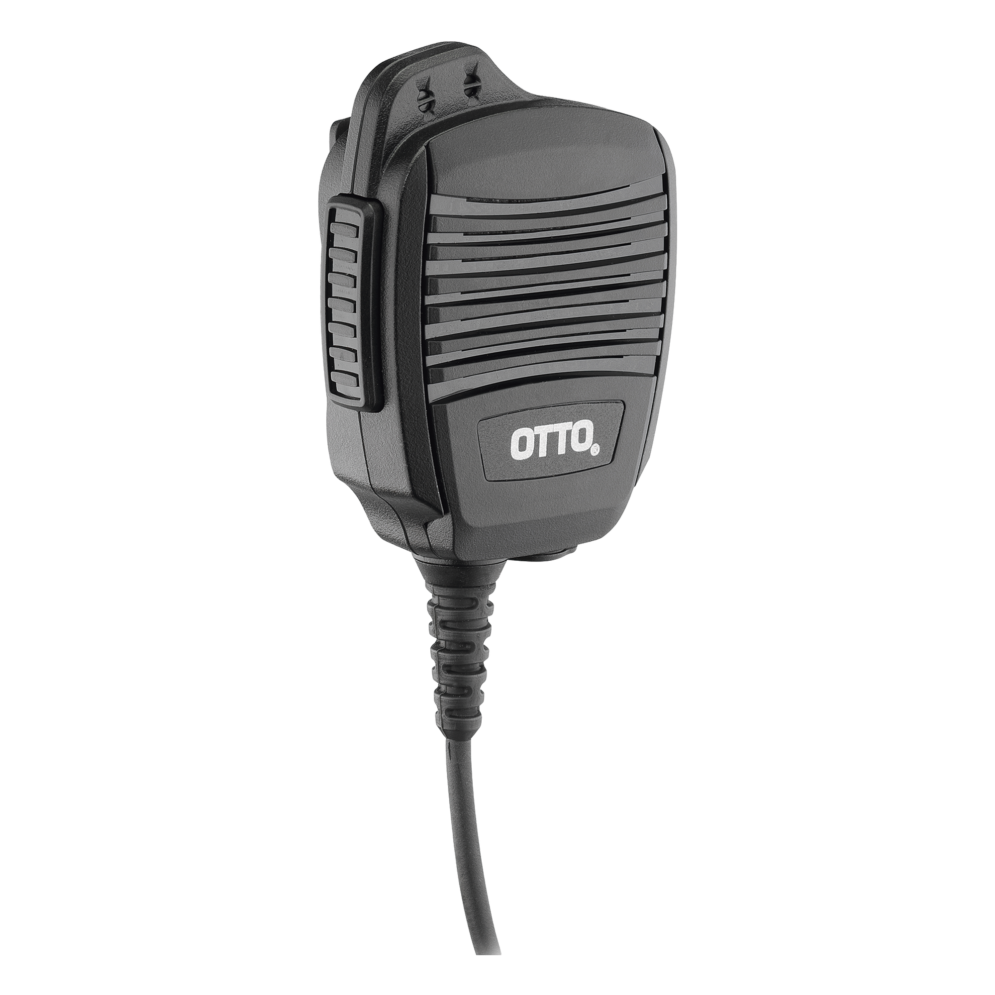 Micrófono-Bocina para Radio / Cancelación de Ruido Avanzada / Sumergible IP68 / PTT 1 Millón de Ciclos / Control de Volumen / Jack 3.5 mm para Audífono — OTTO · SKU V2-R2CS5112
