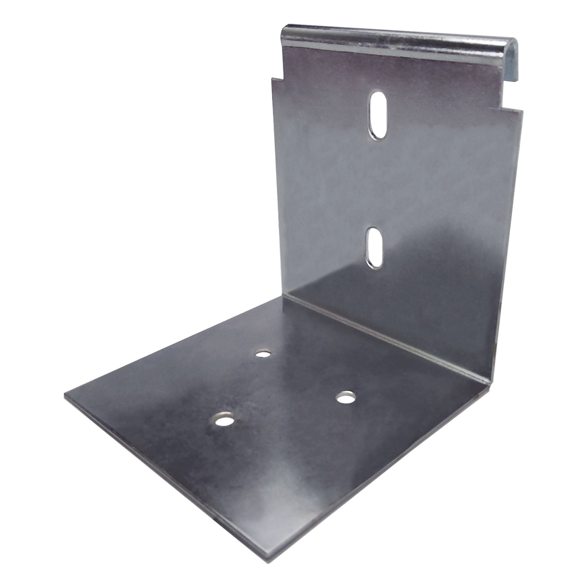 Soporte para Cámara / Charola 116 mm / Acero al Carbón Calibre 16 (1.5 mm) / Electrozincado 15-20 µm — CHAROFIL · SKU CH-SC116-EZ