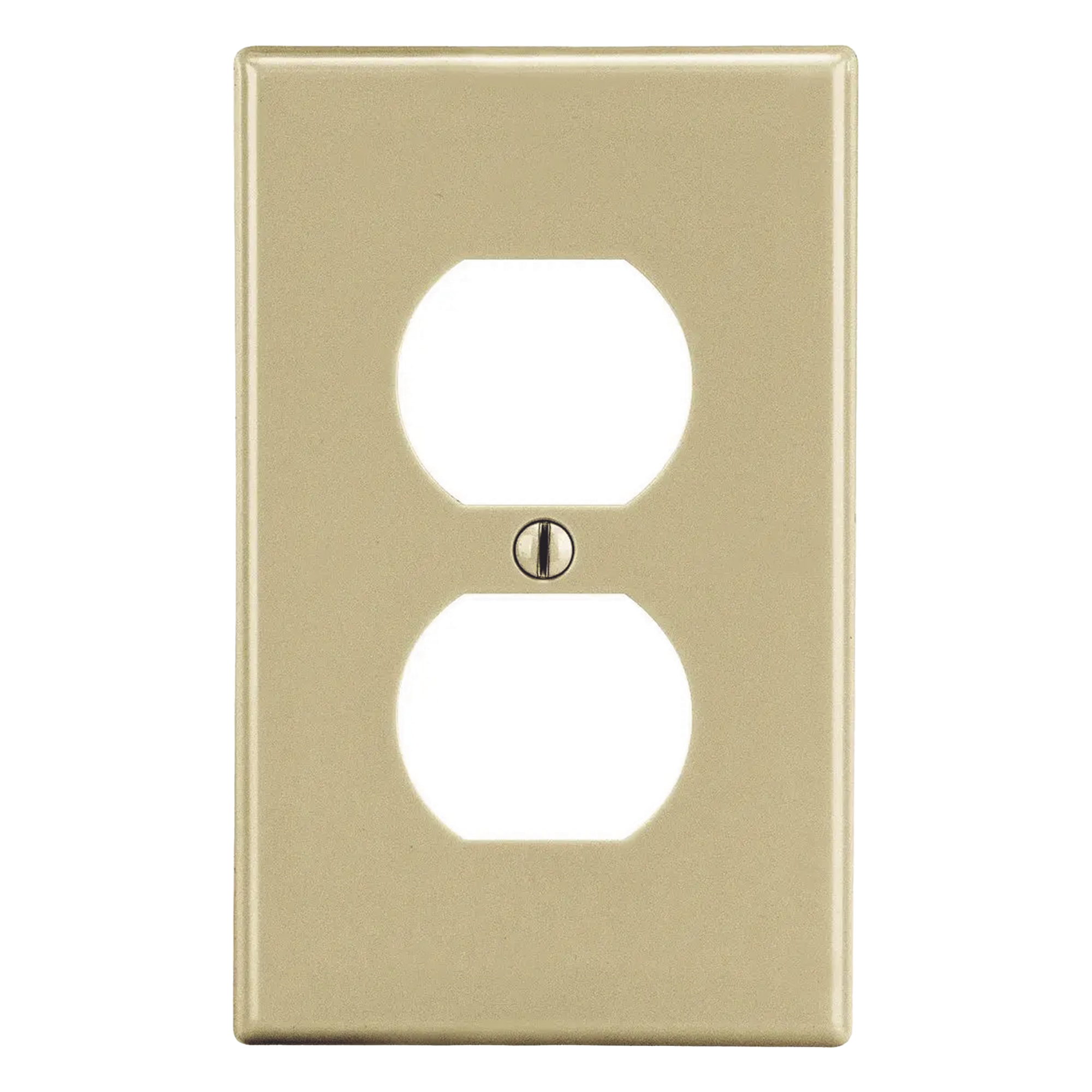 Placa de Pared / Contacto Duplex / Policarbonato / 4.63 x 2.88 x 0.25 in / Vertical / UL 94 V2 — HUBBELL · SKU HUB-P8I