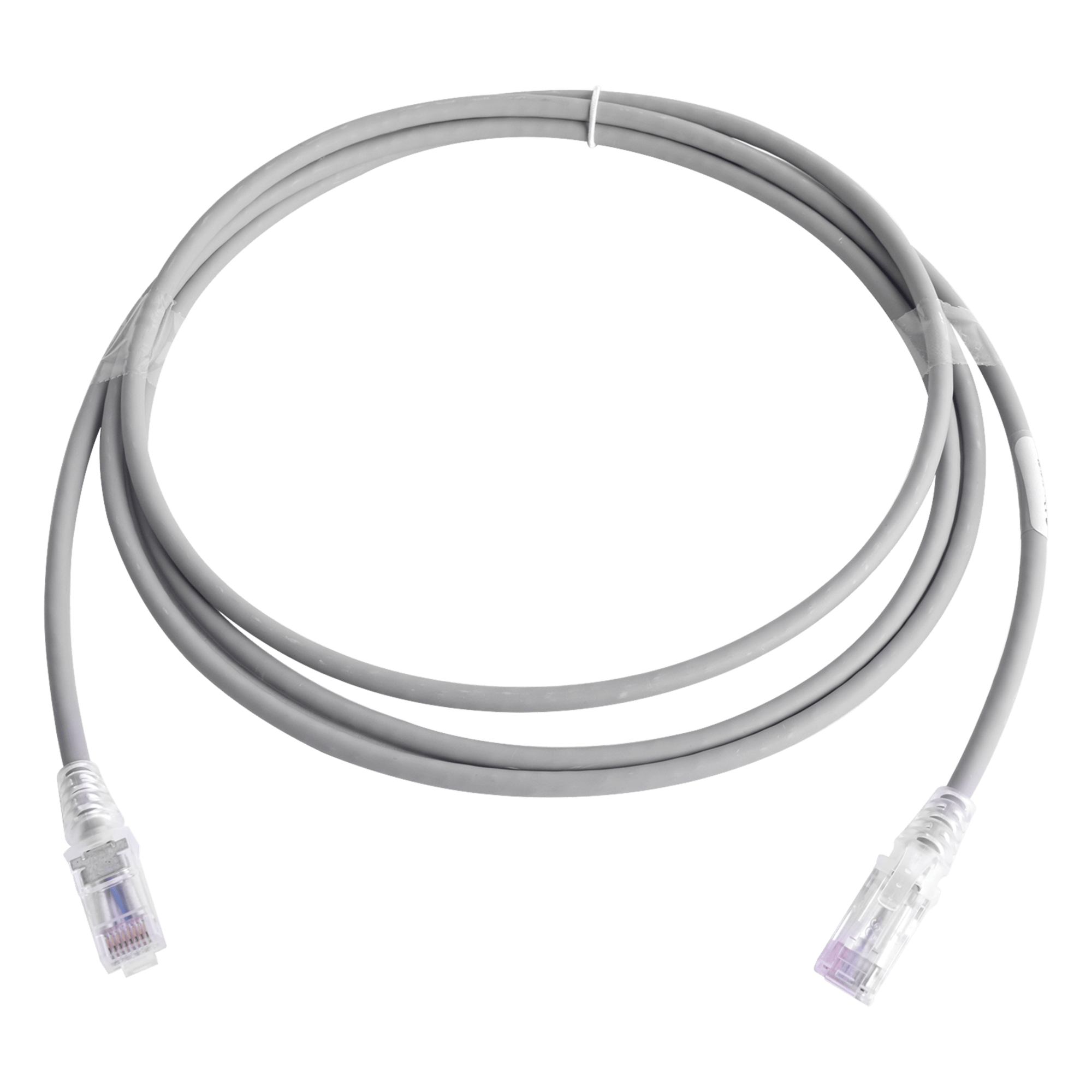 Patch Cord Cat6 UTP / CM/LS0H / 2.13 m (7 ft) / Gris / Versión Bulk — SIEMON · SKU MC6-07-04B