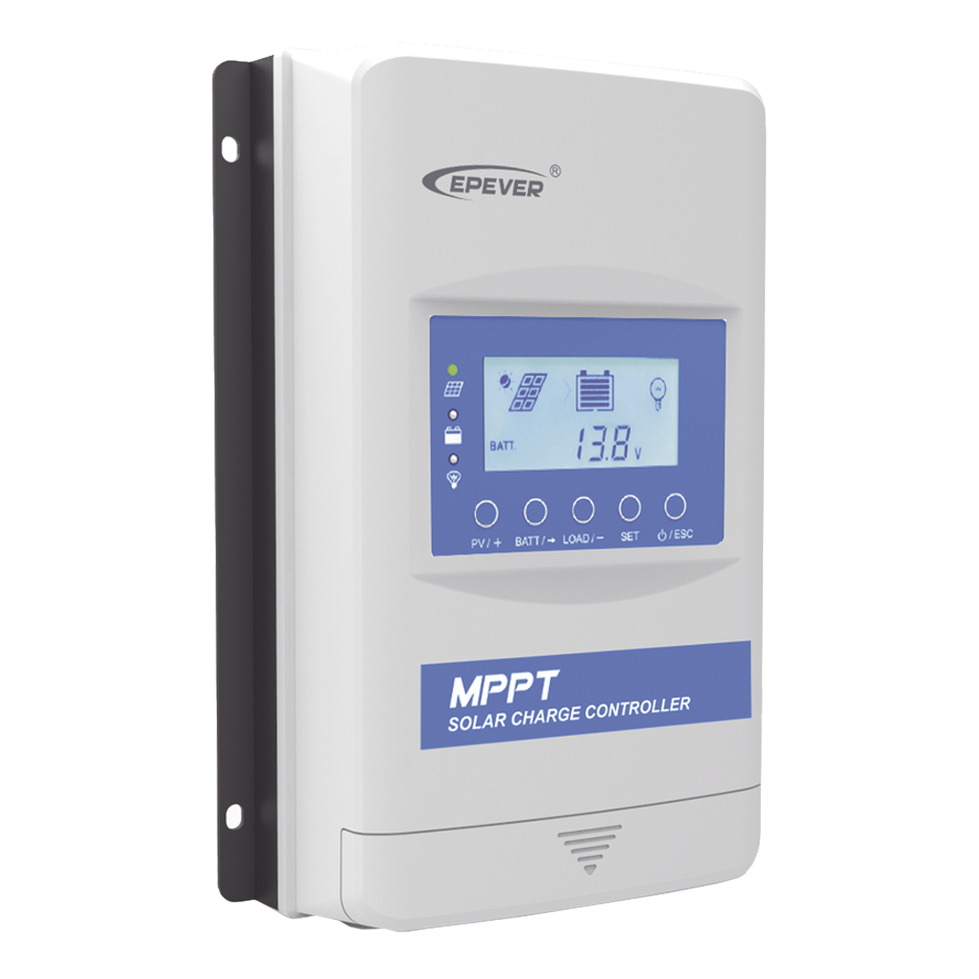 Controlador Solar MPPT / 40A / 12/24V / Voc 100V / RS-485 / Baterías LiFePO4 / IP32 — EPEVER · SKU XTRA-4210-N