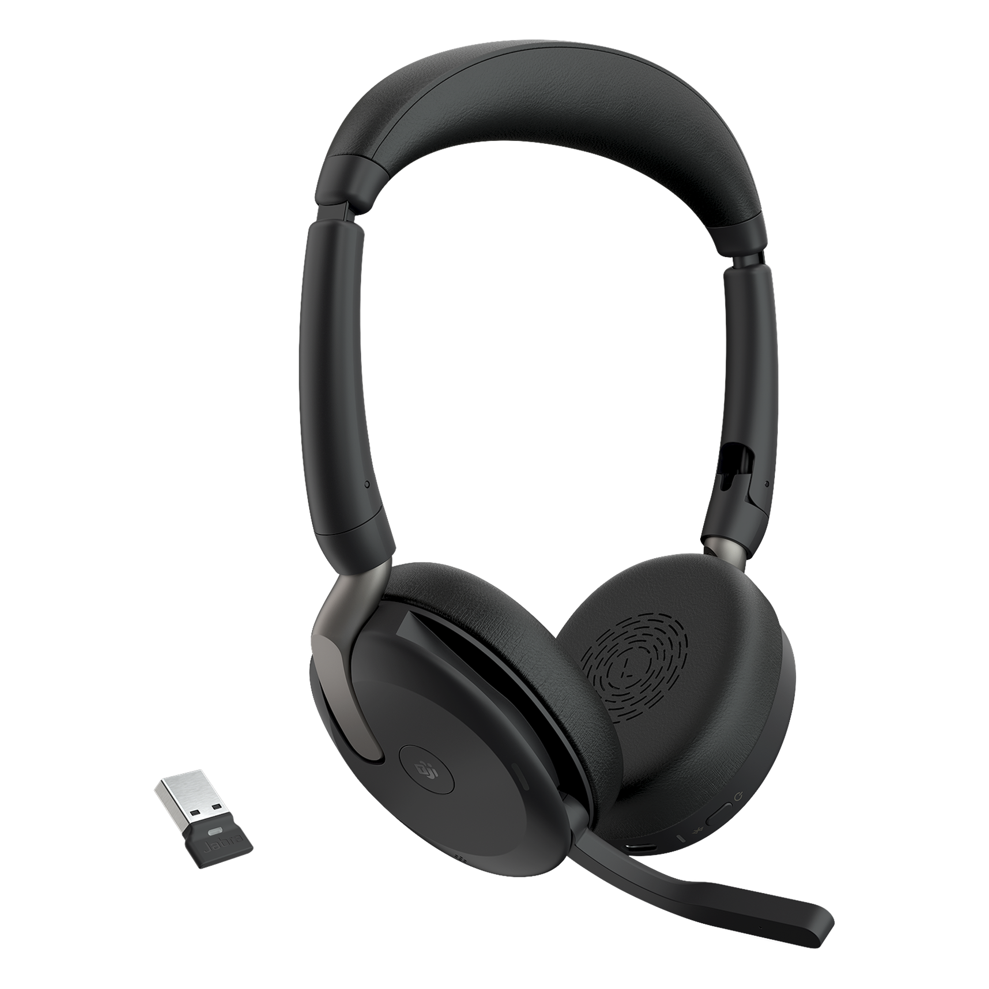 Diadema Bluetooth / ANC Híbrido / Bluetooth 5.2 + USB-A / Alcance 30 m (98.4 ft) / Batería 32 h / Diseño Plegable