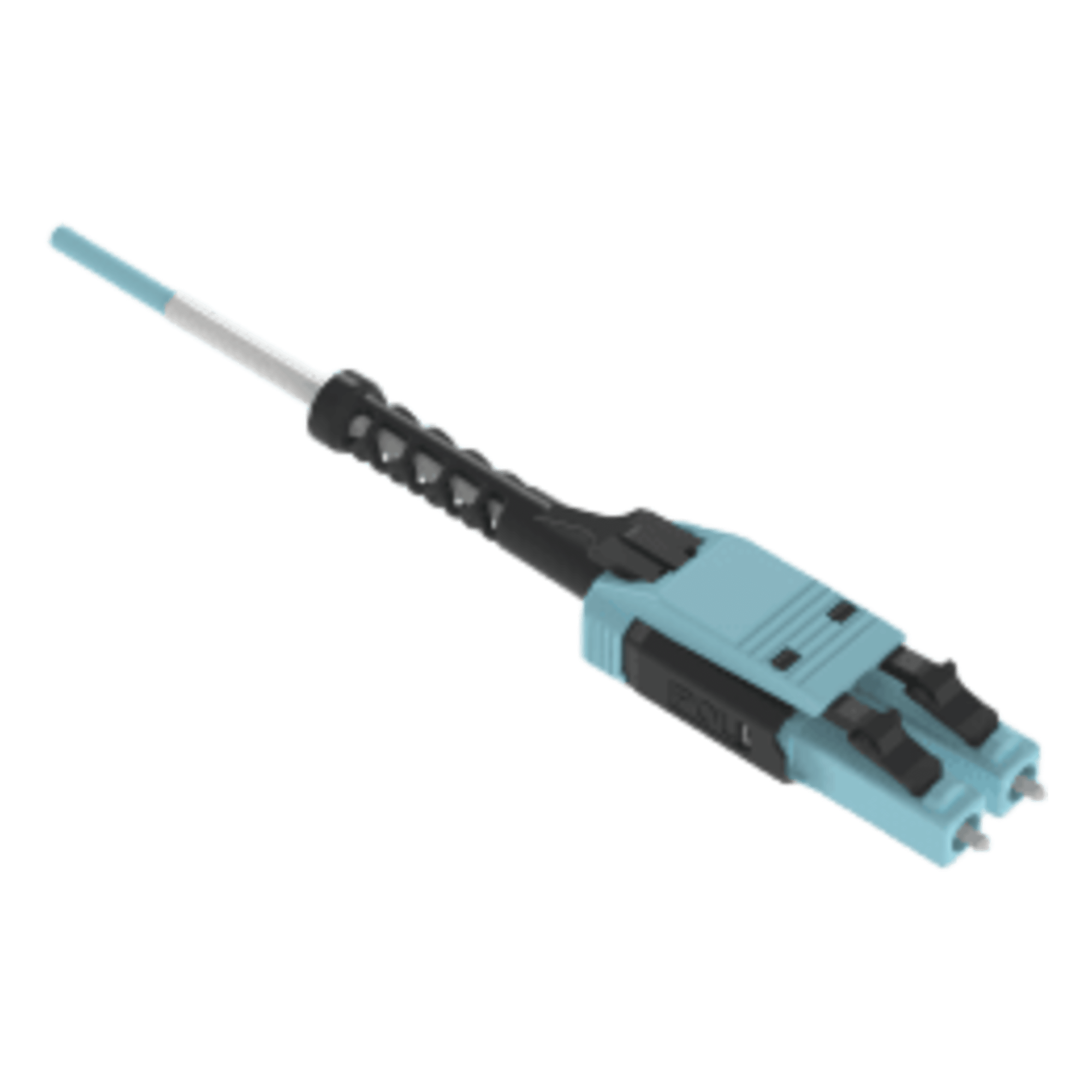 Jumper de Fibra Óptica / Multimodo OM4 50/125 / LC-LC Uniboot Duplex / OFNP Plenum / 2 m (6.6 ft) / Color Aqua — PANDUIT · SKU FZ2RPU1U1ONM002