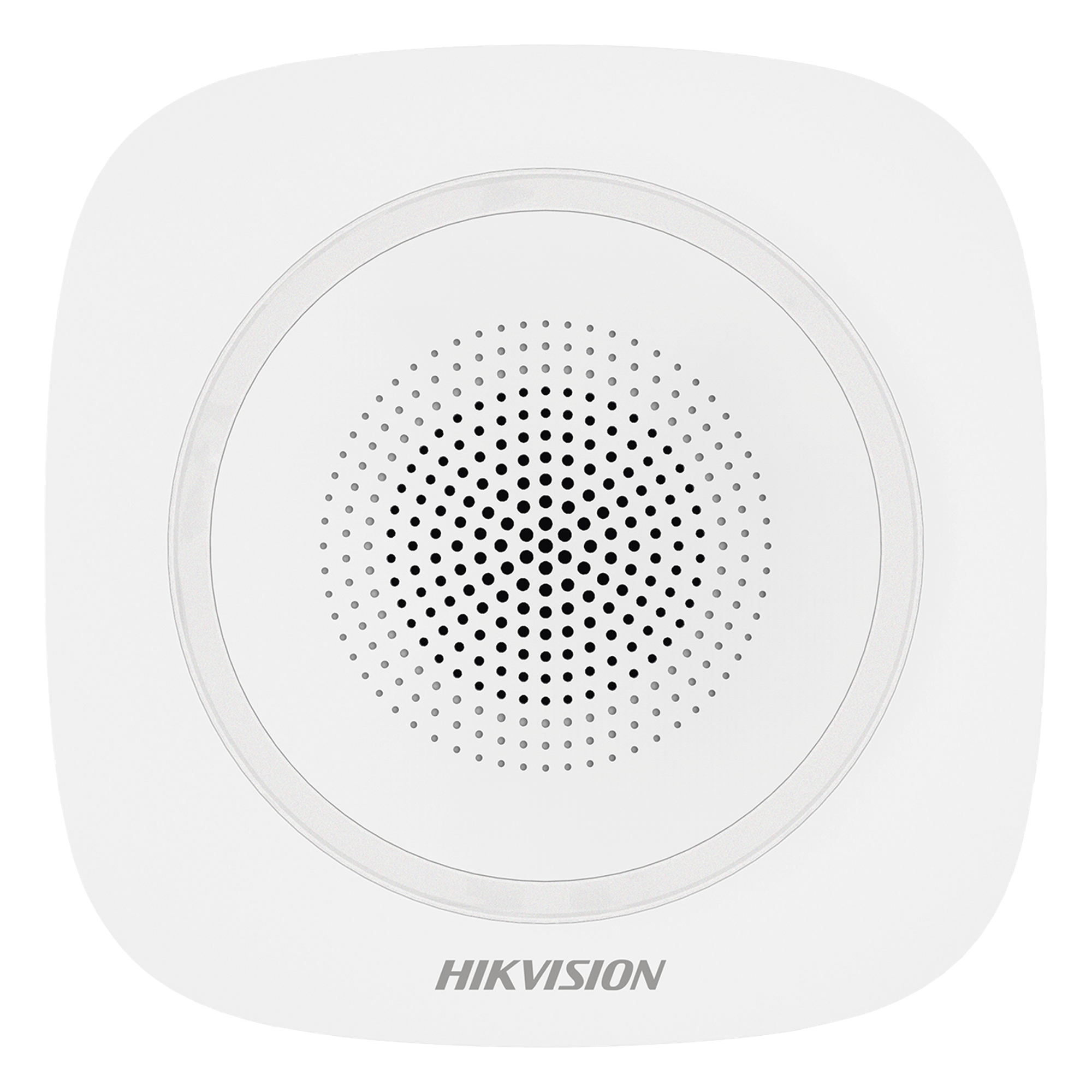 Sirena Inalámbrica Interior / 110 dB / Estrobo Azul / 433 MHz / AES-128 / 3 Tipos de Alarma — HIKVISION · SKU DS-PS1-I-WB(B)