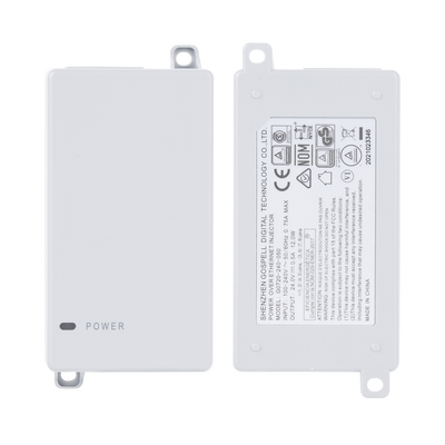 Inyector PoE Pasivo Gigabit de pared para C5x, C5c,  de Mimosa, Voltaje de salida  24Vcc.