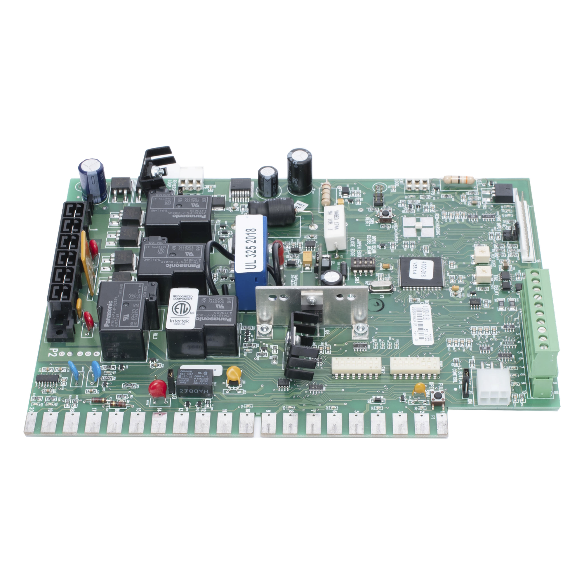 Tarjeta de Control / Operador de Puerta Deslizante / Uso Comercial / 115V CA / Compatible 6524-9024 — DKS DOORKING · SKU 4100-018