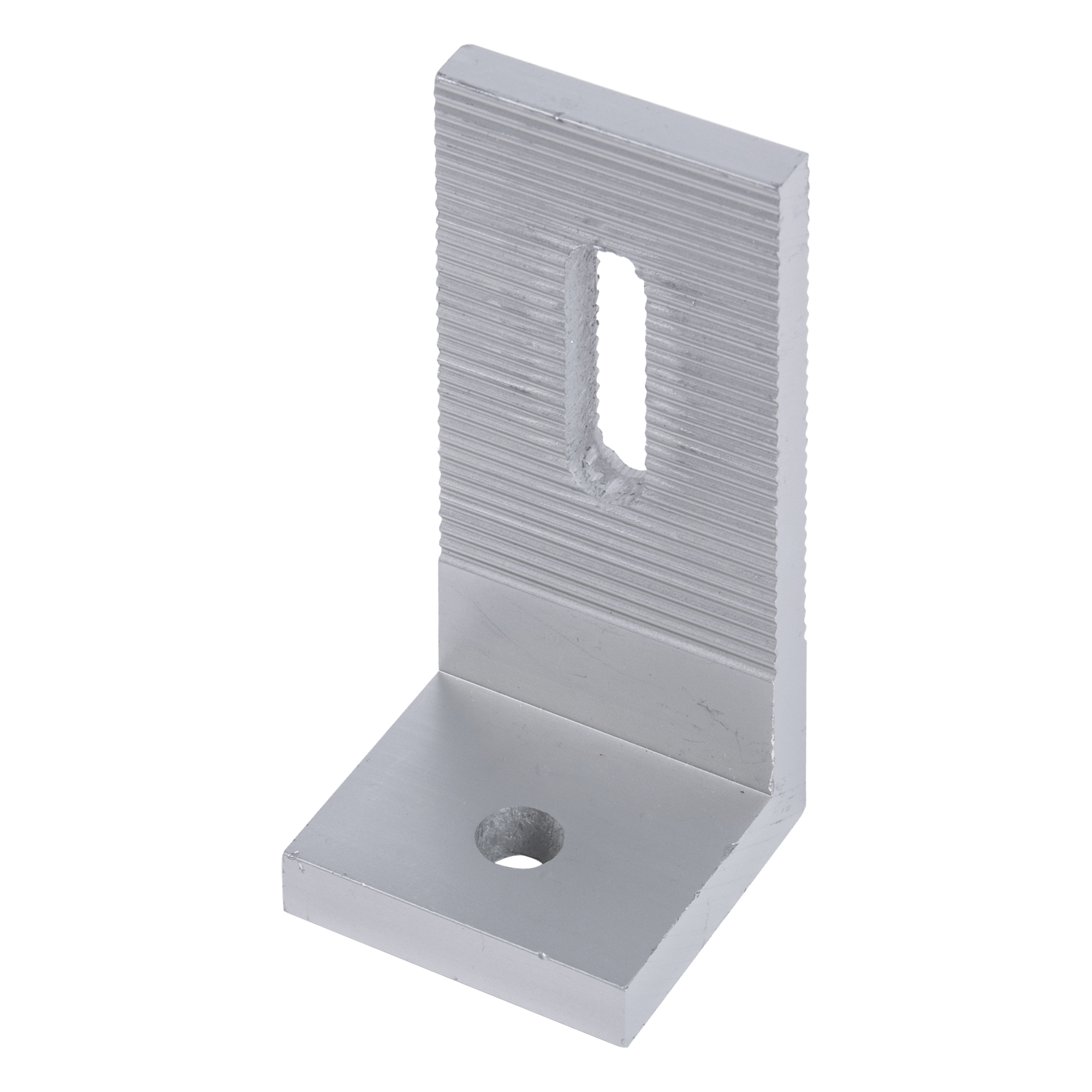 Soporte L / Aluminio Anodizado / Montaje Paneles Solares / Concreto — SYSCOM · SKU EPLLF201