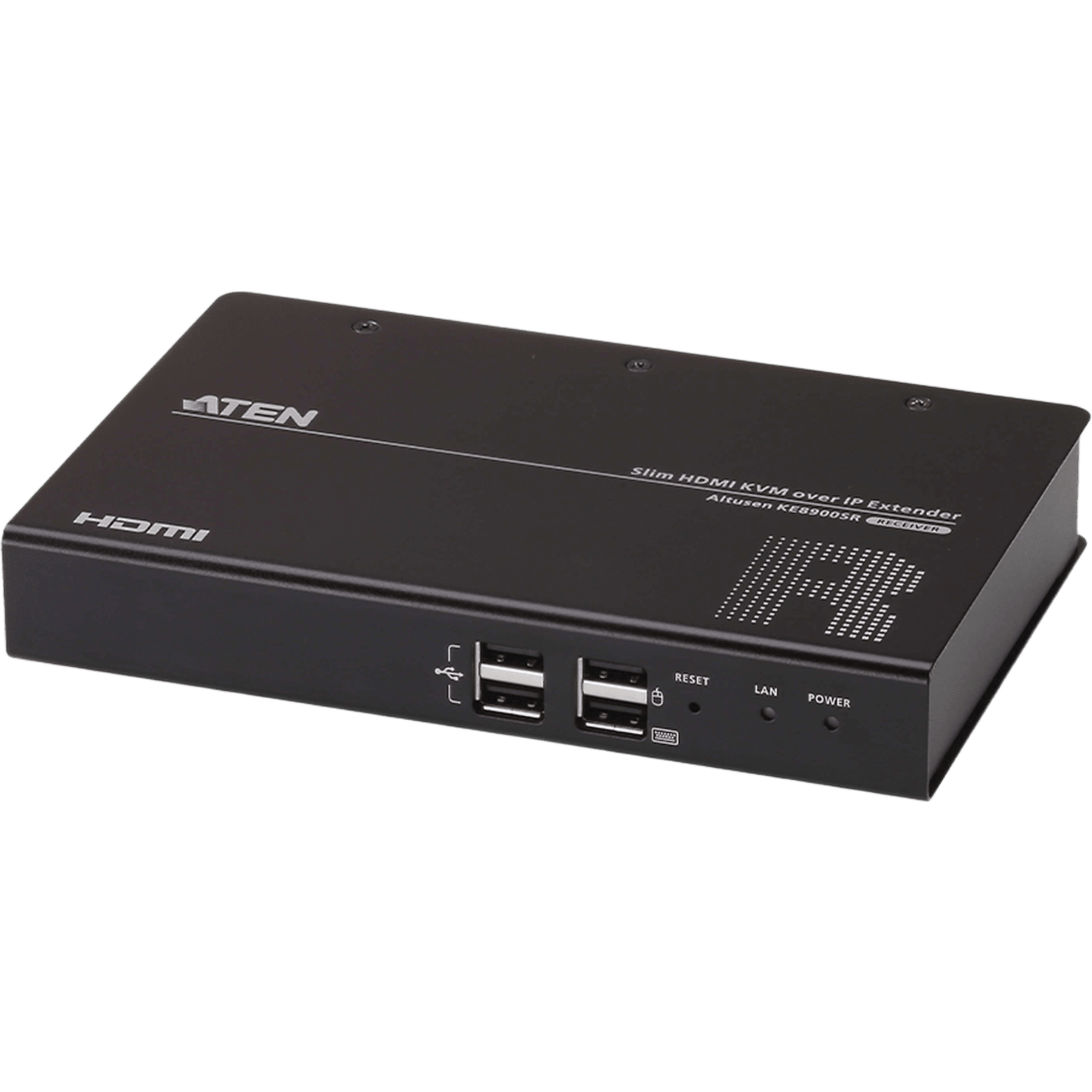 Receptor KVM | HDMI | Over IP | 1920x1080 | 60Hz | Compresión de Video sin Perdidas