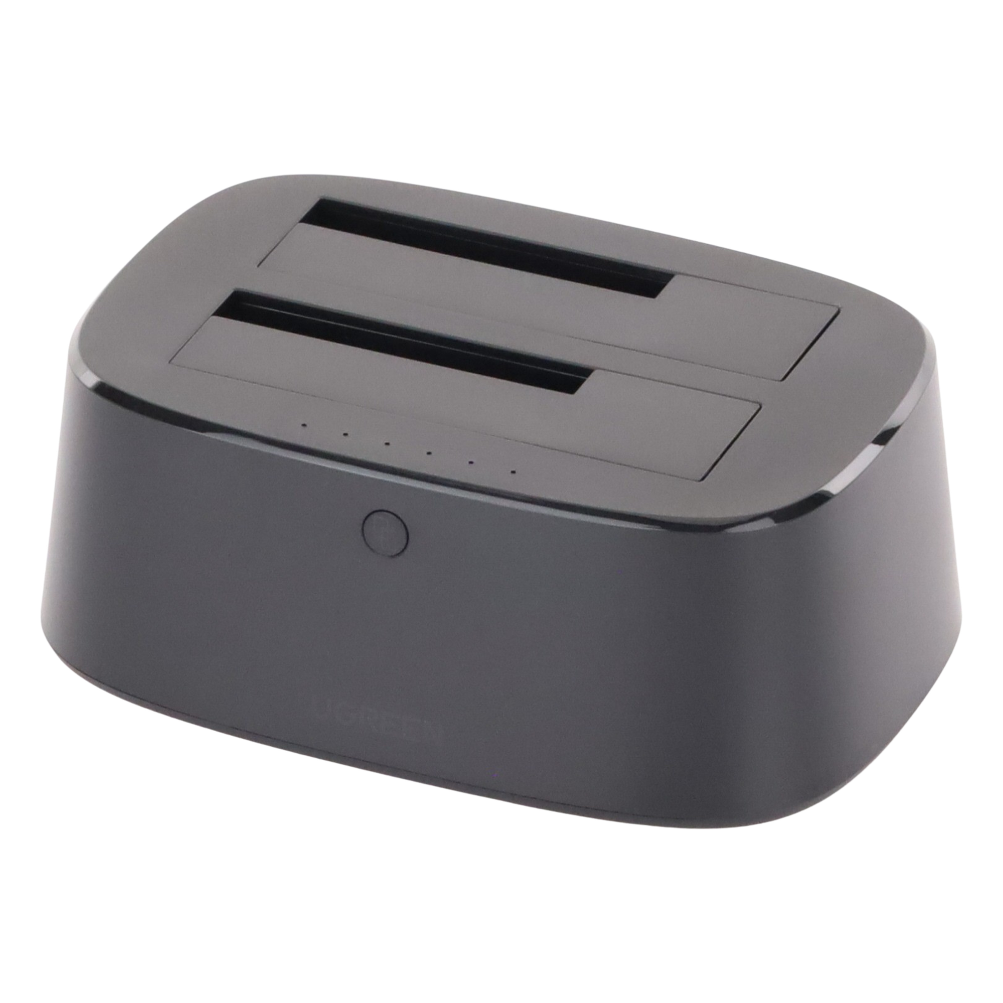 Estación de Acoplamiento Doble Bahía / USB 3.0 / SATA III / Clonación Offline / 12 TB / UASP / 12V 3A