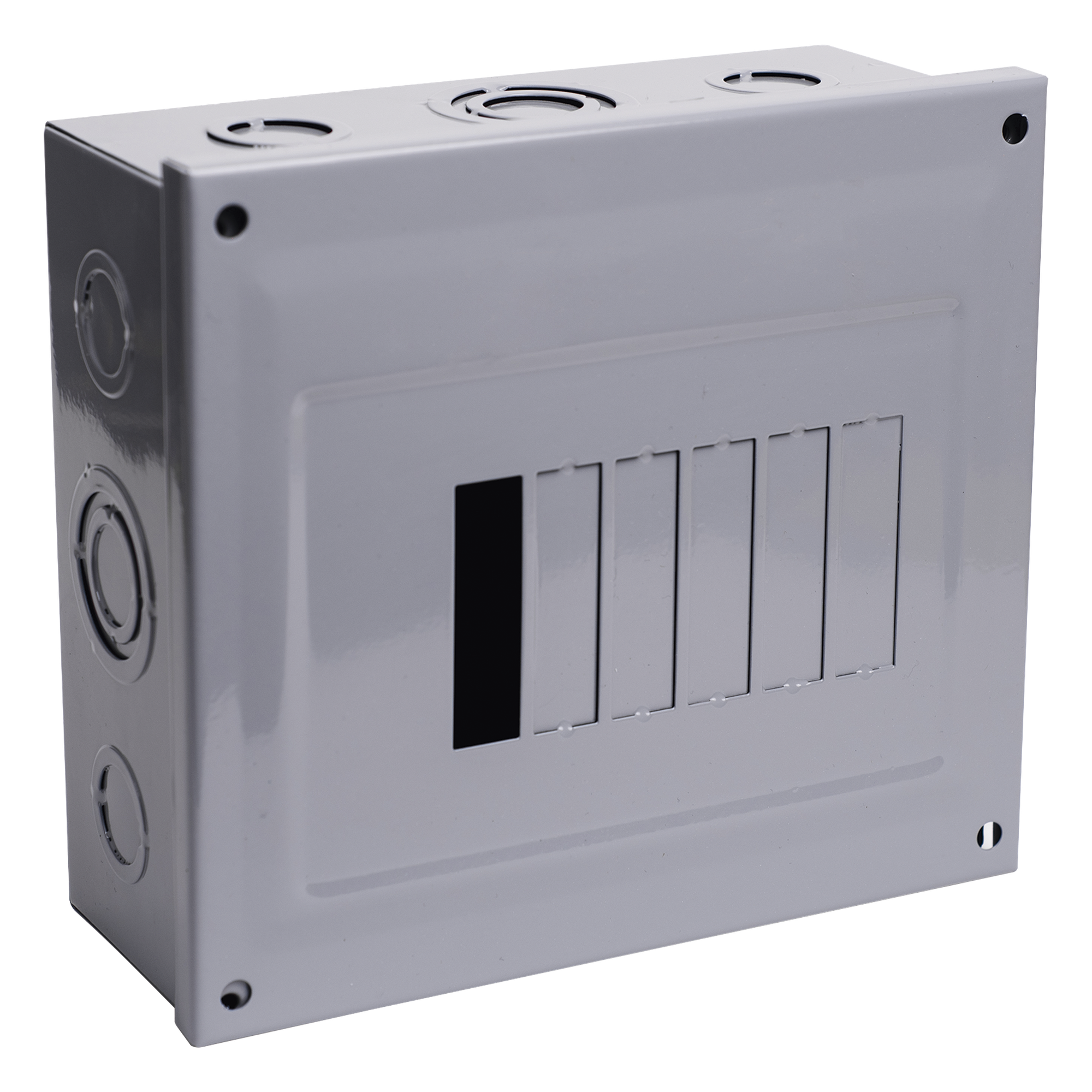 Centro de Carga para Sobreponer / 06 Polos / 60 A / 1 Fase 3 Hilos / 120/240 V AC / 50/60 Hz / 10 kA / 8.0 × 7.3 × 2.95 in — CHINT · SKU C2Q06S
