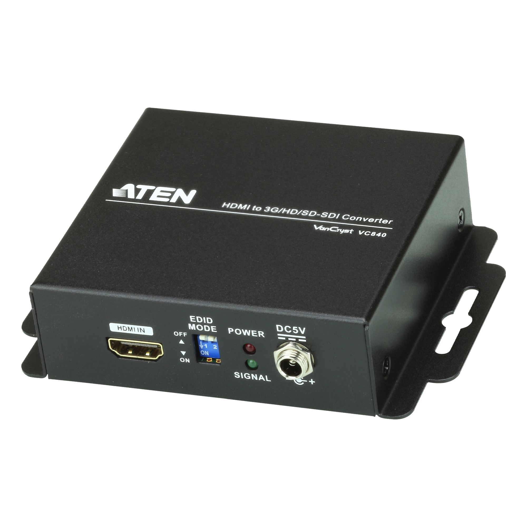 Conversor HDMI a SDI / 3G-SDI / HD-SDI / SD-SDI / 2 Salidas BNC / 1080p60 / Alcance 300 m (984.3 ft) — ATEN · SKU VC840
