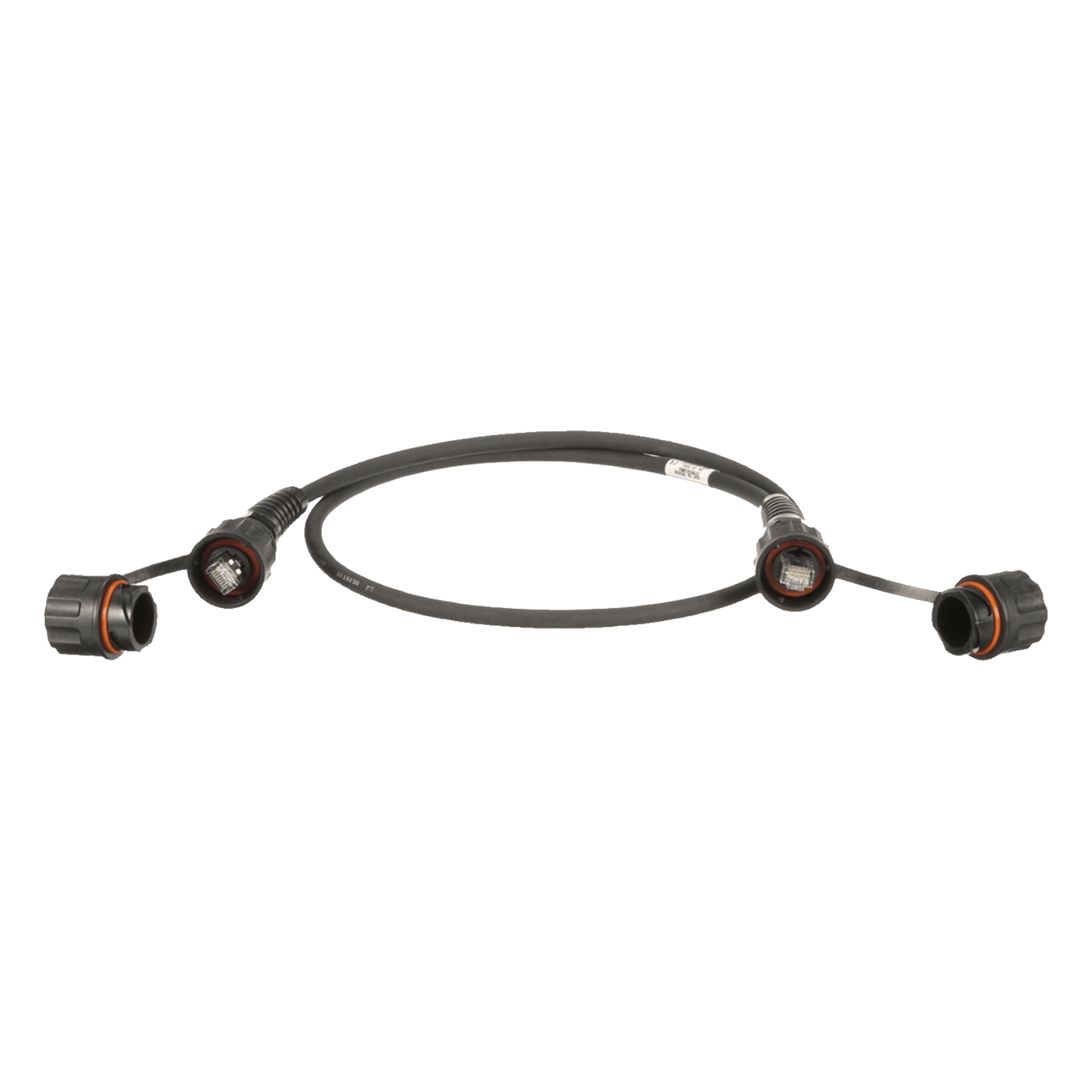 Cable Patch Ethernet Industrial / Cat6A Blindado S/FTP / IP65/IP67 / 10 m (32.8 ft) / -20°C a 70°C / Contactos Dorados 50µ — PANDUIT · SKU ISTP6X10MBL