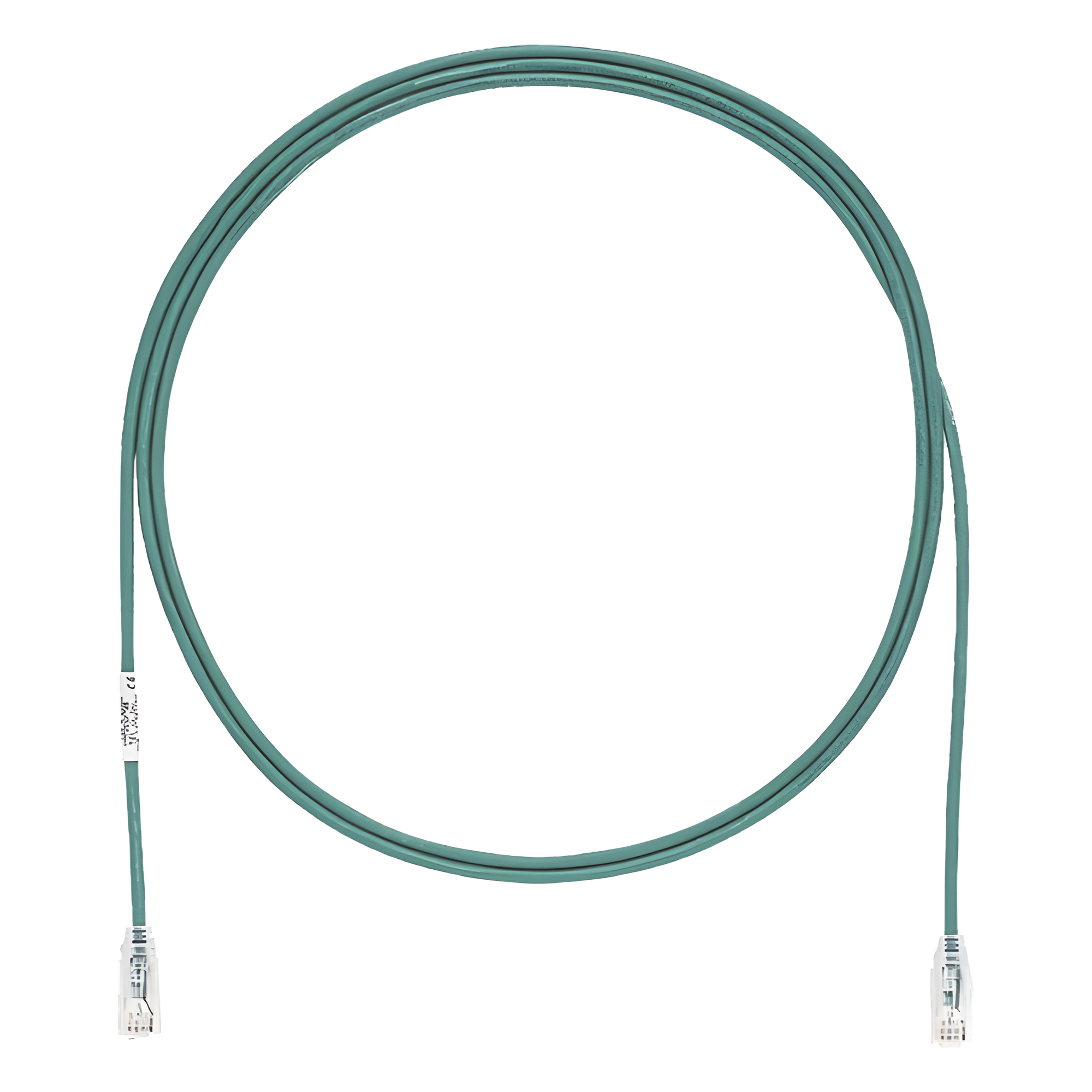 Cable de Parcheo UTP Cat6 / 28AWG Diámetro Reducido / 3.05 m (10 ft) / Verde / CM/LSZH — PANDUIT · SKU UTP28SP10GR
