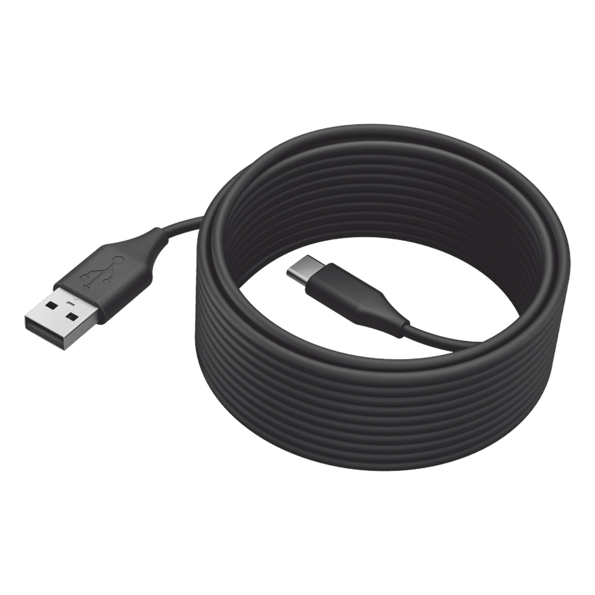 Cable USB 2.0 / 5 m (16.4 ft) / USB-A y USB-C / Alta Velocidad / Compatible USB 3.x — JABRA · SKU PANACAST50USB-5