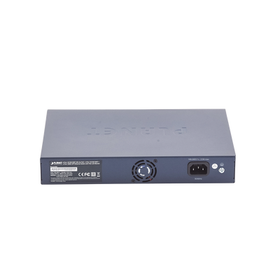 Switch No Administrable 8 Puertos Gigabit con Modo Extender a 250 m,  2 Puertos Uplink 10/100/1000 Mbps, 2 Puertos SFP