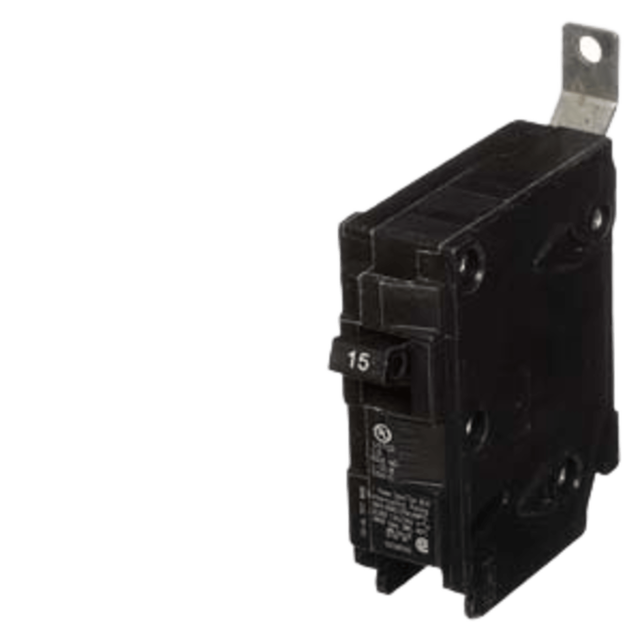 Interruptor Automático / 1 Polo / 15 A / 120 V AC / Capacidad de Interrupción 10 kA / Protección Termomagnética / Diseño Atornillable — SIEMENS · SKU B115