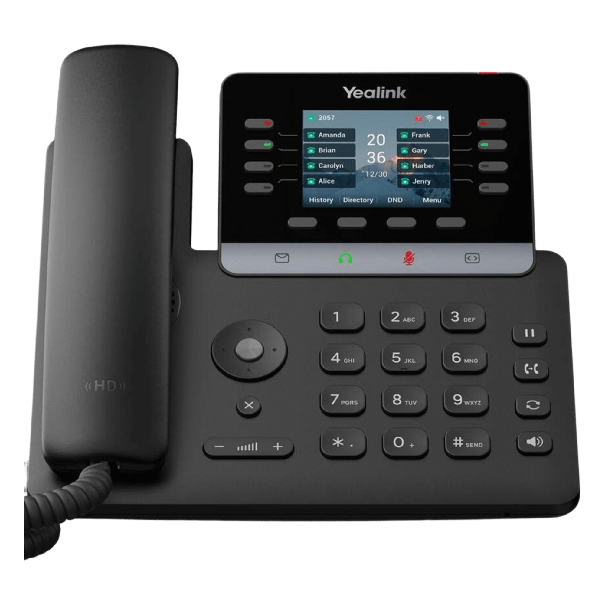 Teléfono IP Empresarial / 12 Líneas SIP / Pantalla Color 2.8" / Audio HD / PoE / USB 2.0 — YEALINK · SKU SIP-T73U