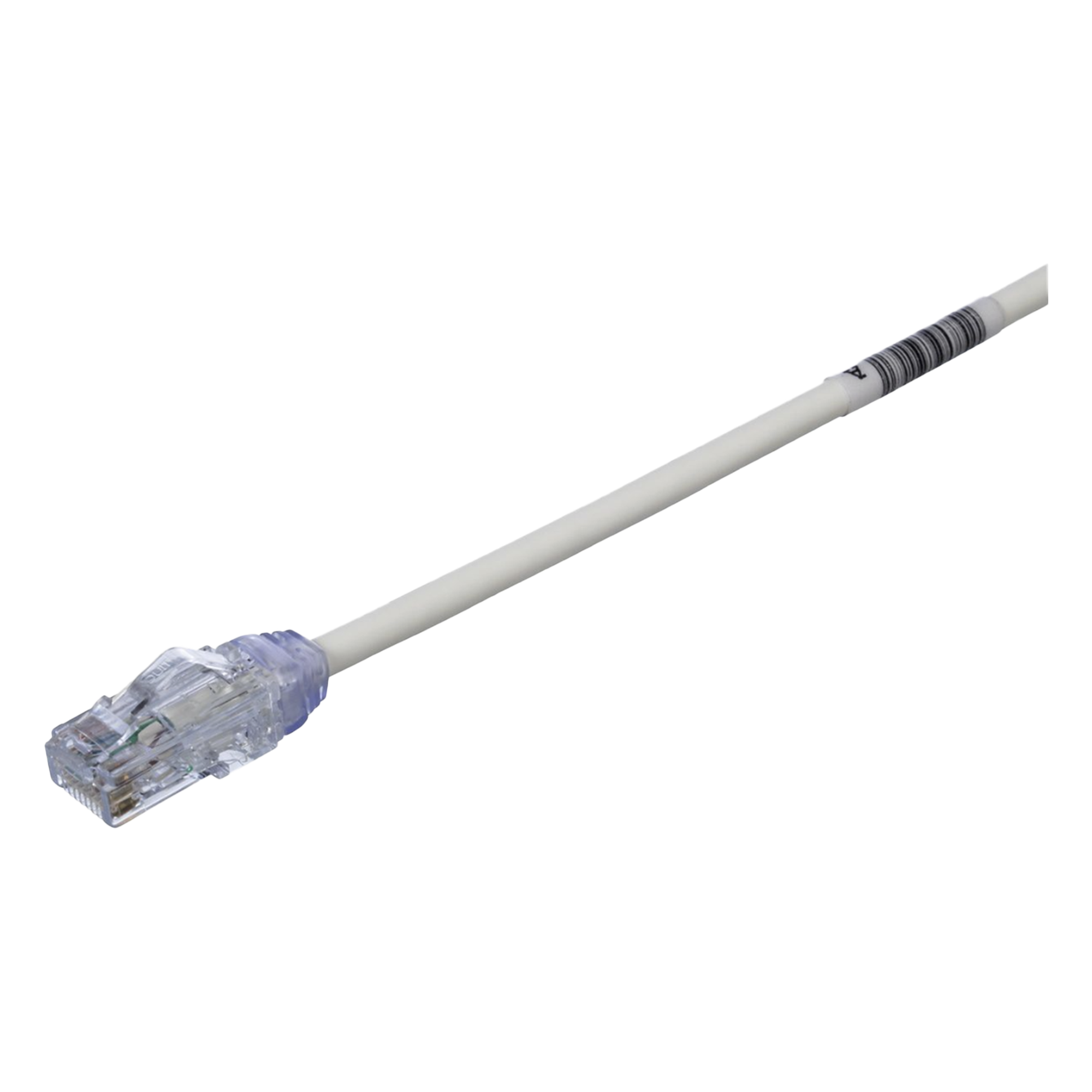 Cable de Parcheo UTP / Cat6A 500 MHz / 28AWG Diámetro Reducido / CM-LSZH Doble Clasificación / 0.3 m (1 pie) / PoE 802.3bt — PANDUIT · SKU UTP28X1