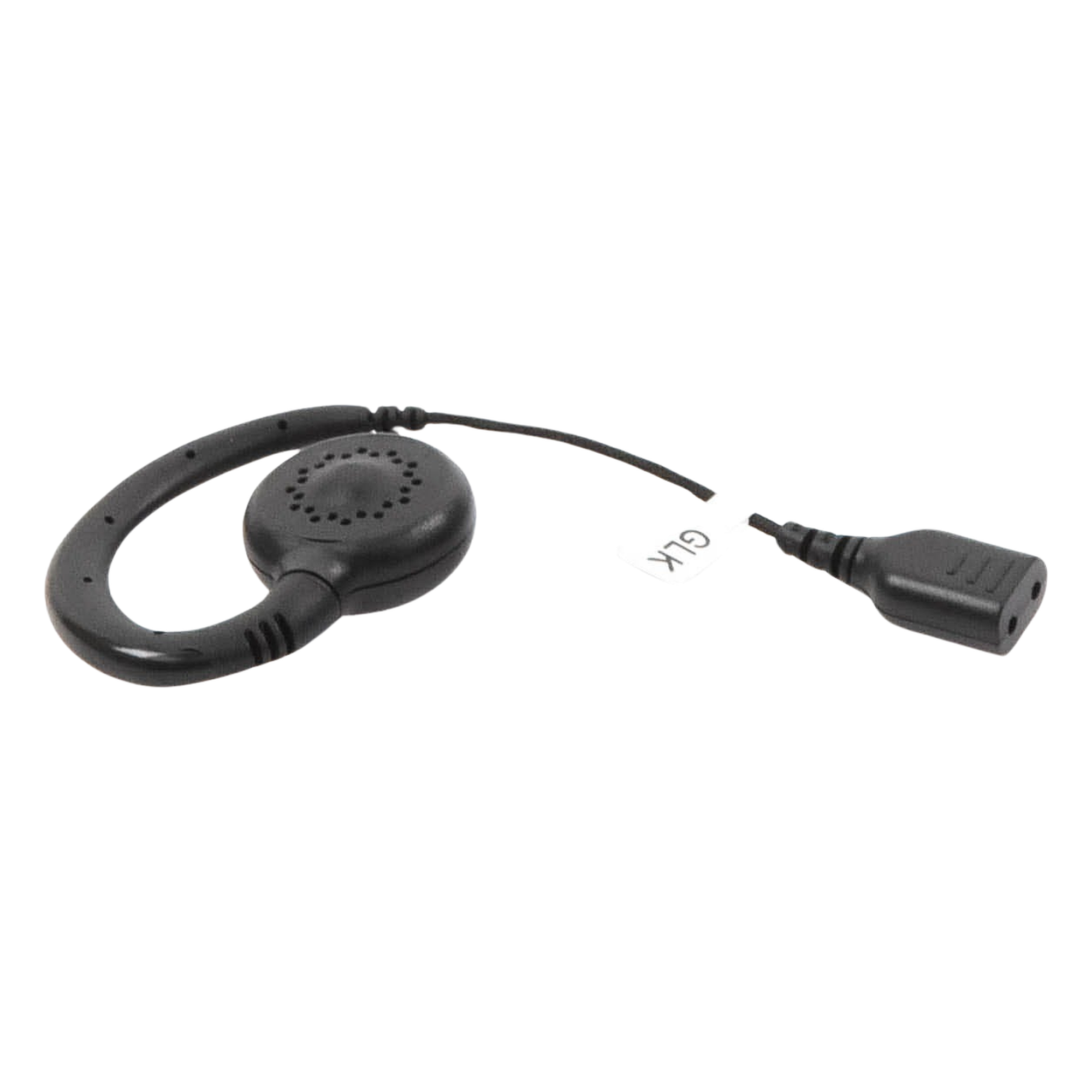 Auricular de Gancho / Altavoz Giratorio 360° / Cable de Fibra Trenzada / Conector SNAP / Compatible con Micrófono de Solapa Serie SNAP