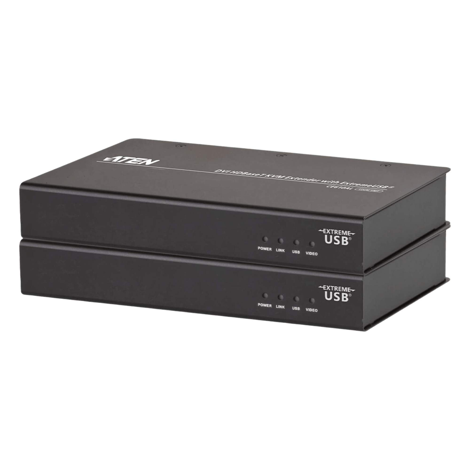 Extensor KVM / DVI y USB 2.0 / 100 m (328.1 ft) / HDBaseT / 1920x1200 @ 60 Hz / Cat 5e/6 — ATEN · SKU CE610A