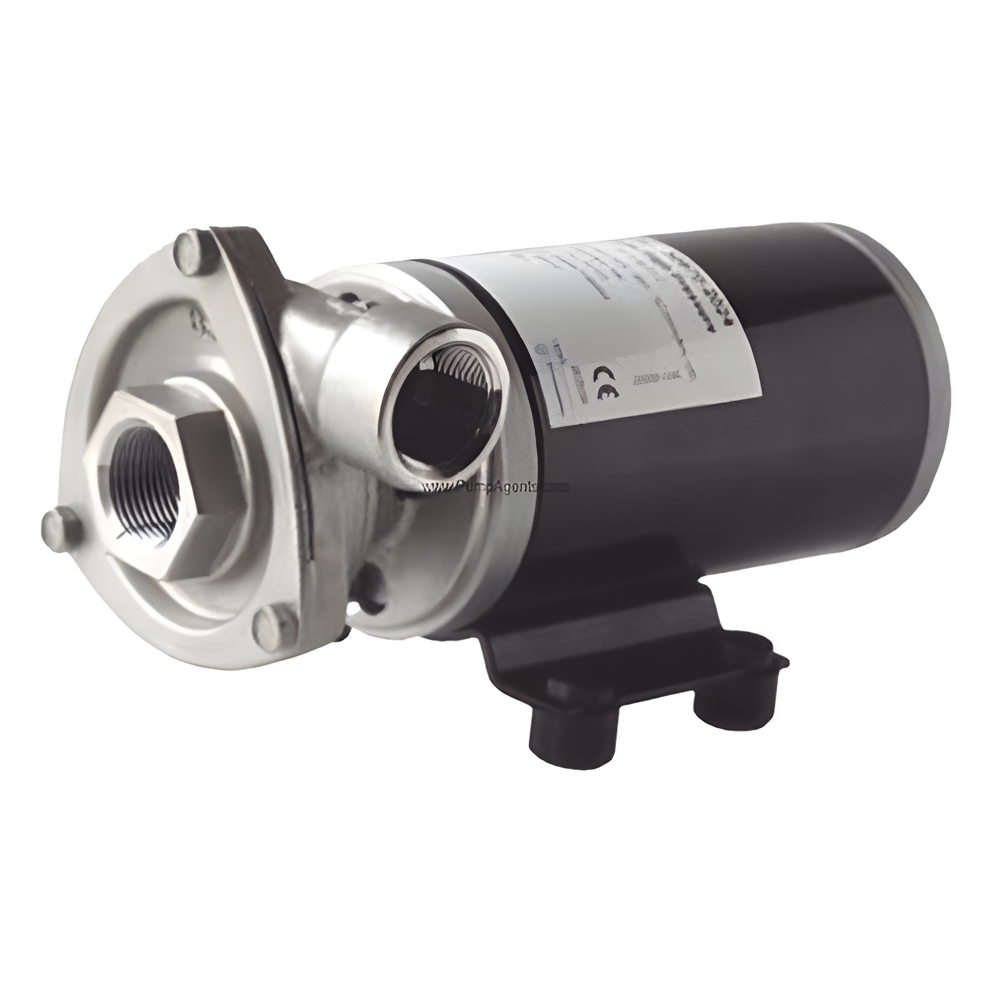Bomba Centrífuga de Alta Presión / 12 Vcd / 21 GPM / 17 psi / Acero Inoxidable / Succión 2 m (6.6 ft) / Antiobstrucción — JABSCO · SKU 50860-0012