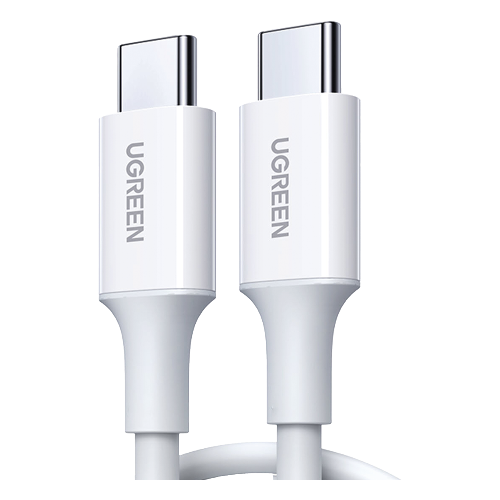 Cable USB-C a USB-C / Carga Rápida 60W PD3.0 / Transferencia 480 Mbps / 1 Metro (3.3 ft) / 10,000+ Ciclos de Flexión / Cubierta TPE — UGREEN · SKU 60518