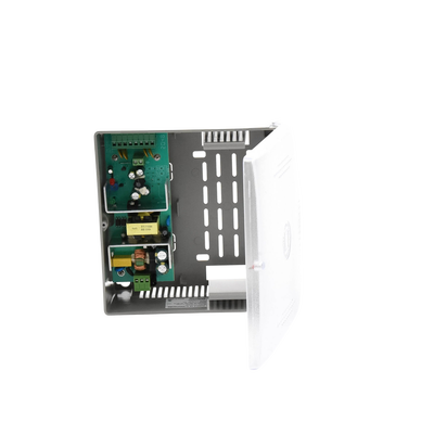 Fuente de Poder con Gabinete de 4 Salidas de 11 - 15 Vcc / 5 Amper /  Voltaje de Entrada: 96 - 264 Vca / Soporta Protección contra Sobrecorriente de Salida, Protección contra Cortocircuito / Led Indicador