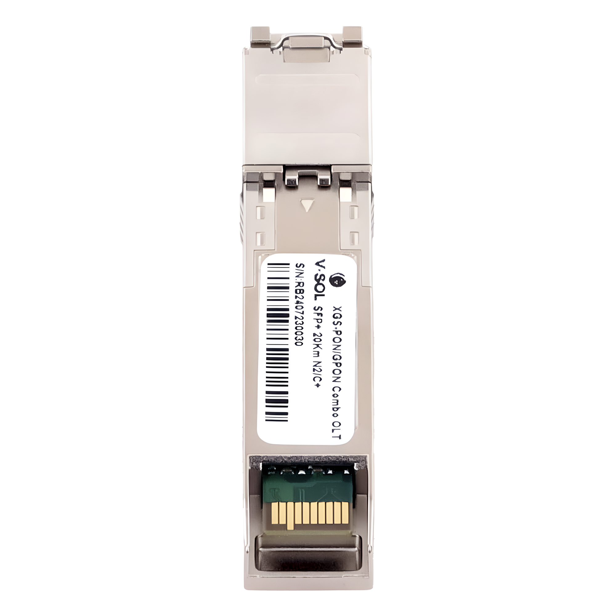Módulo SFP PON Combo XGSPON/GPON / 10 Gbps Full Duplex / Alcance 20 km (65,616 ft) / SC/UPC / Temperatura Extendida 0-70°C