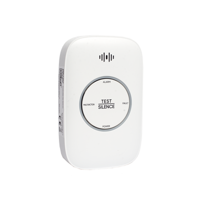 (HikFire)  Detector de Gas LP Propano C3H8 / Alarma Temprana / Salida para cierre de Válvula y/o  activación de Ventilador / Protección IP30 / Alarma de 70dB a 115dB a 1 metro de distancia