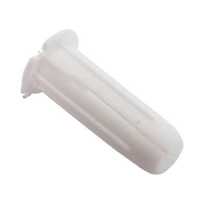 Paquete de 20 taquetes blancos  3/4" y 20 tornillos 8mm x 3/4" (1101-05002)